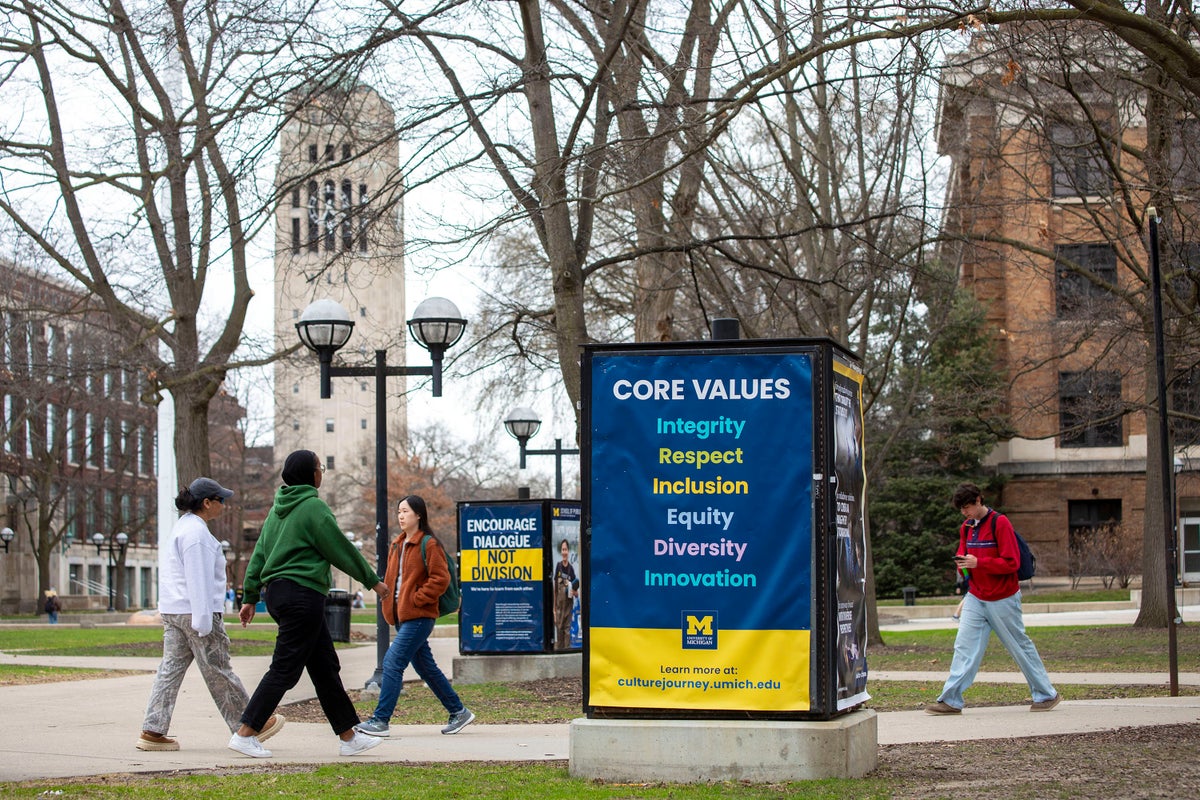 Michigan has ended its plan to skip letter grades for freshmen after backlash over ‘swaddling’ policy
