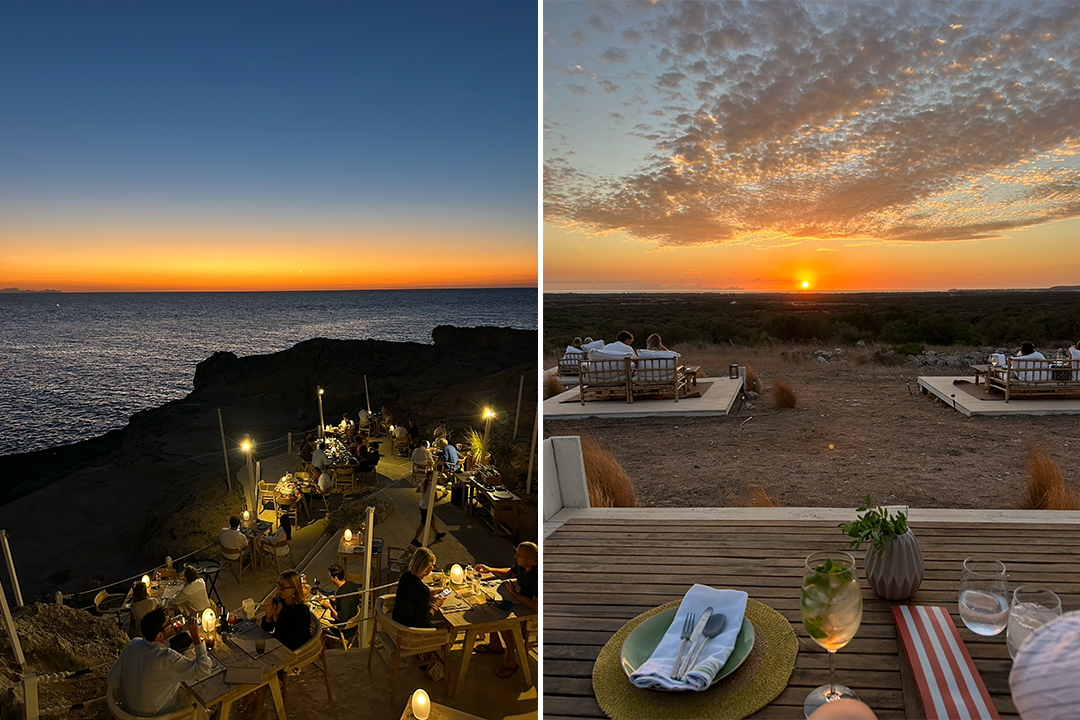 Wherever you are on the island, sunsets are spectacular (Daisy Lester/The Independent)