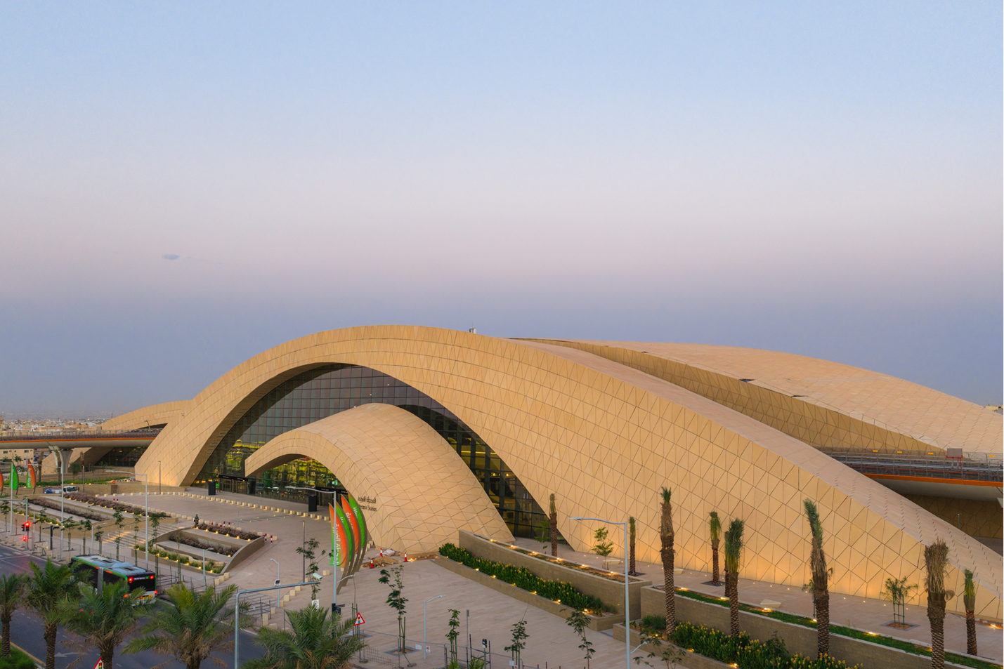 Western Station in Riyadh, Saudi Arabia (Omrania)