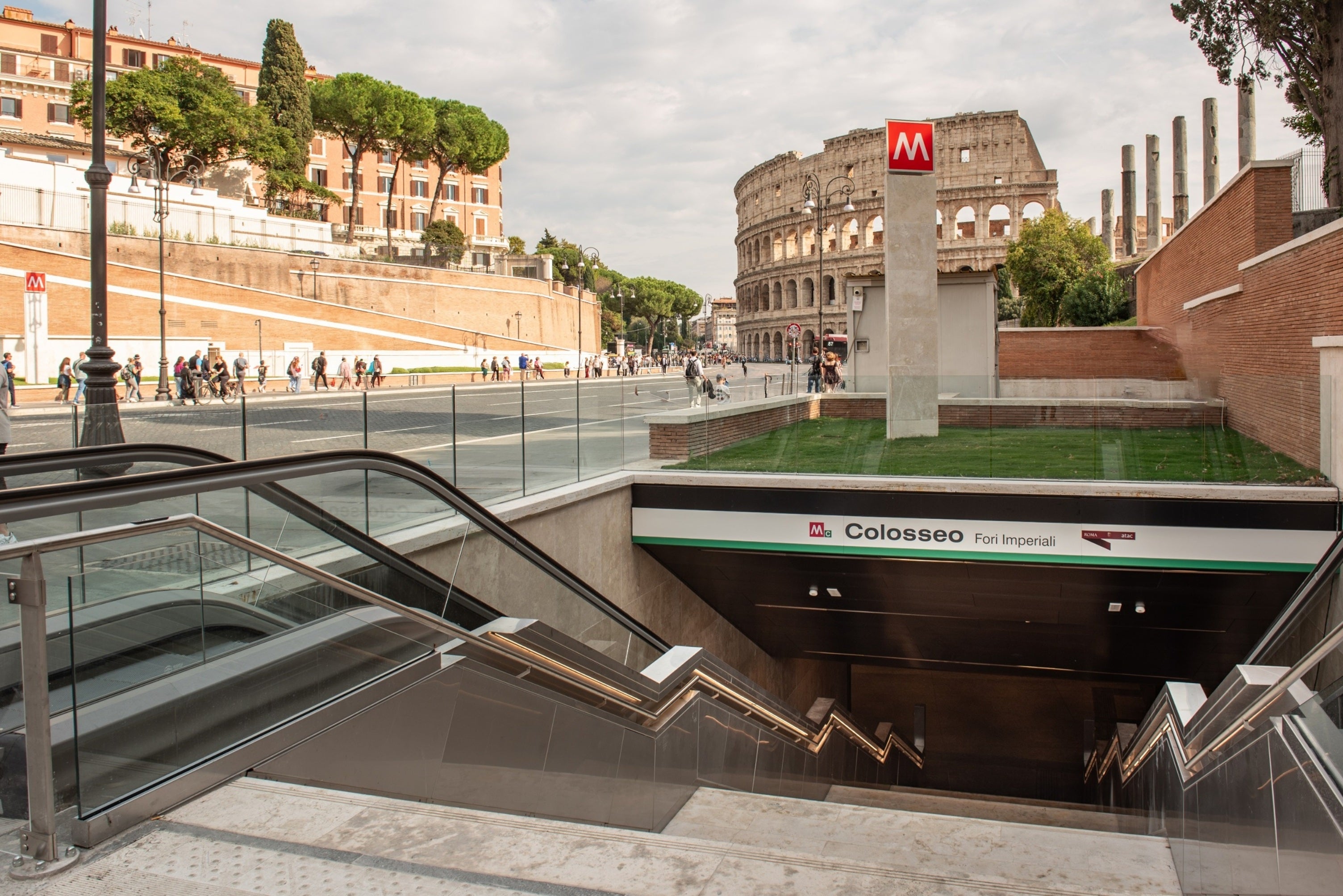 Colosseo - Fori Imperiali Station in Rome