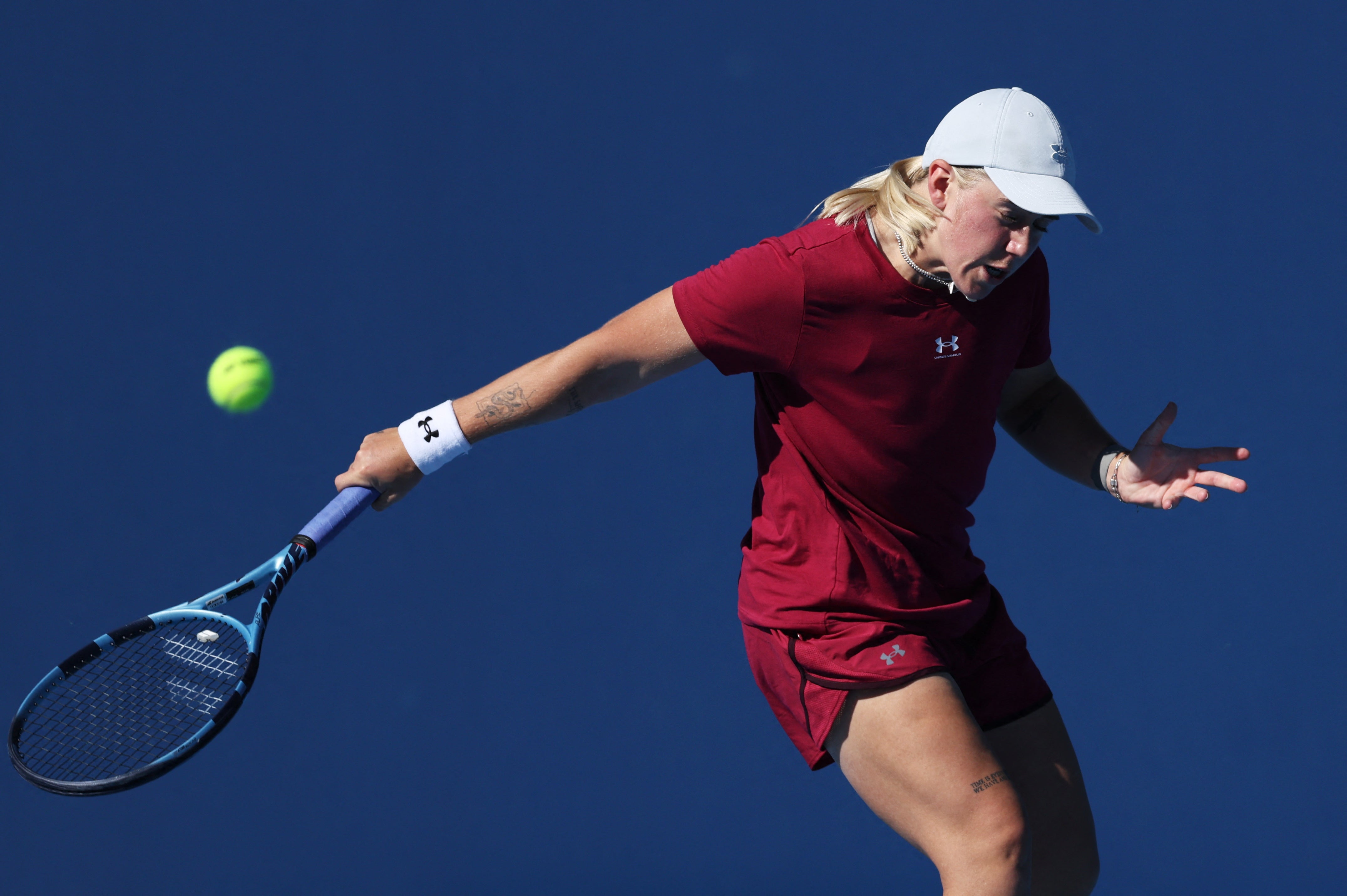 Sonay Kartal made a winning return to the WTA Tour at the China Open
