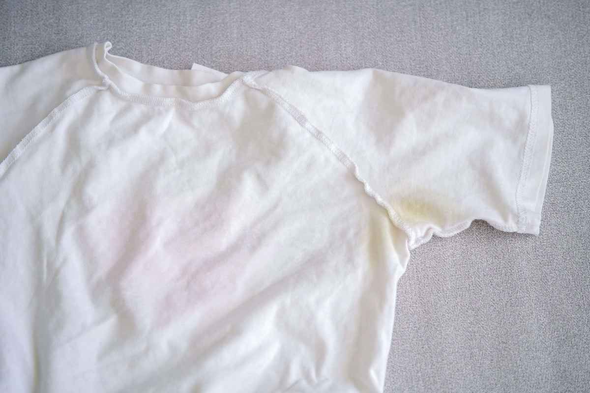 We’re cleaning experts. Here’s how to actually get yellow stains out of white clothes