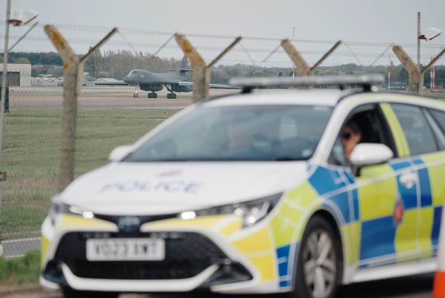 Several men have been bailed following a suspected terror plot on Sunday at RAF Fairford