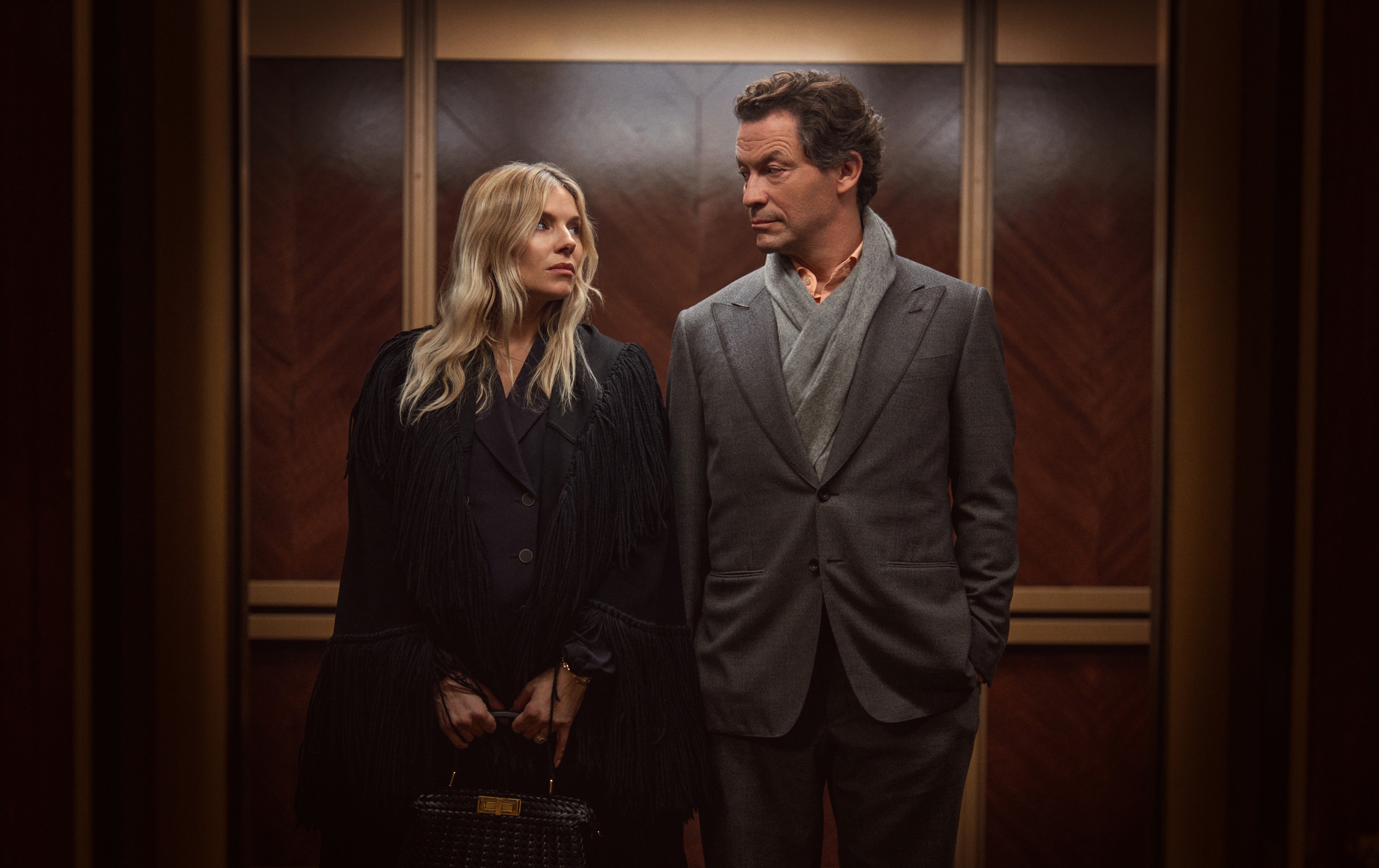 Perfectly cast: Miller and West as a feuding former couple in ‘War’