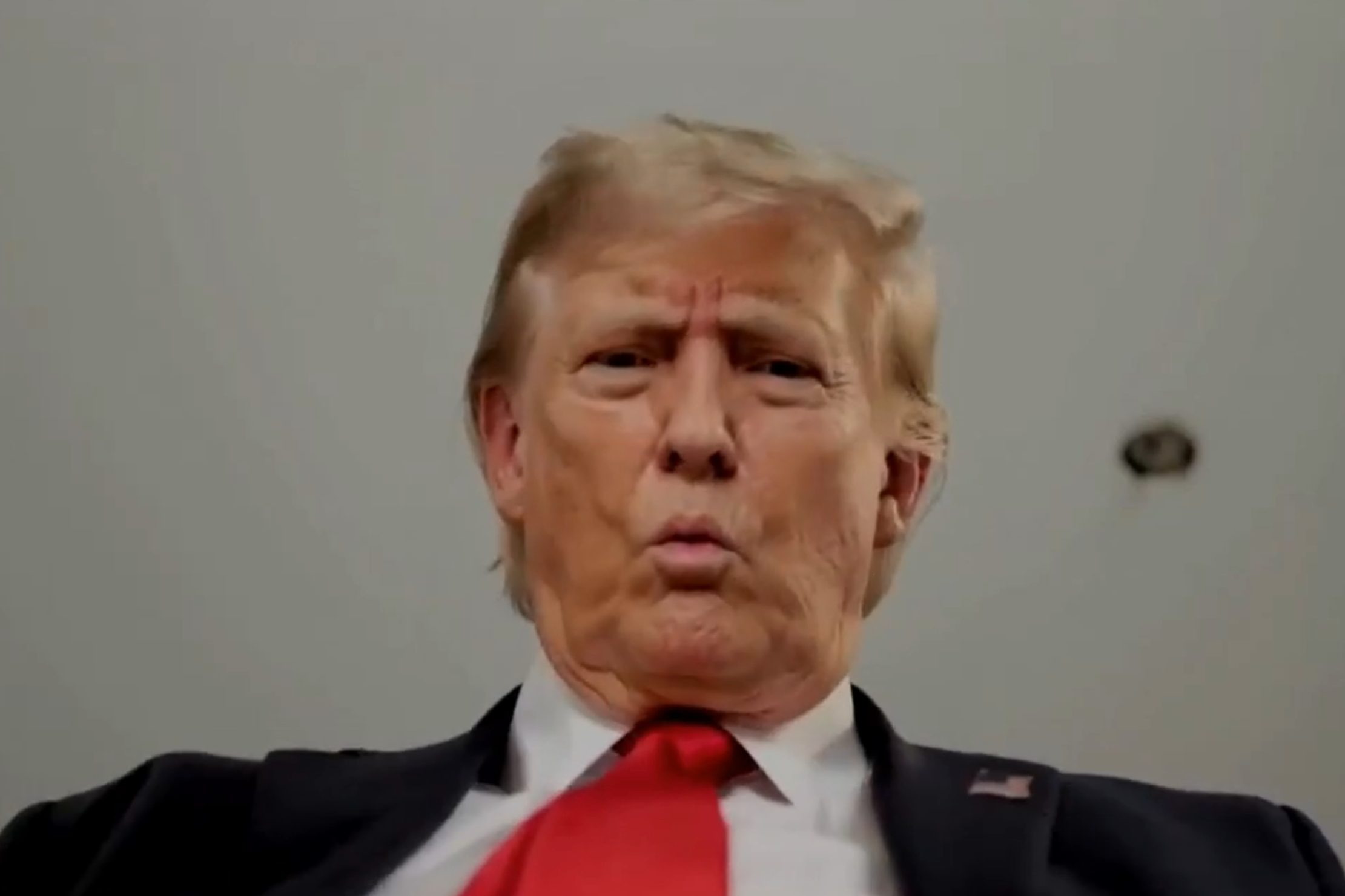 The photorealistic Trump seen in 'South Park' (Paramount)