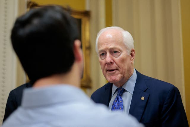 Sen. John Cornyn, who was defeated by Paxton in the GOP primary, was also a critic of his opponent's lifestyle