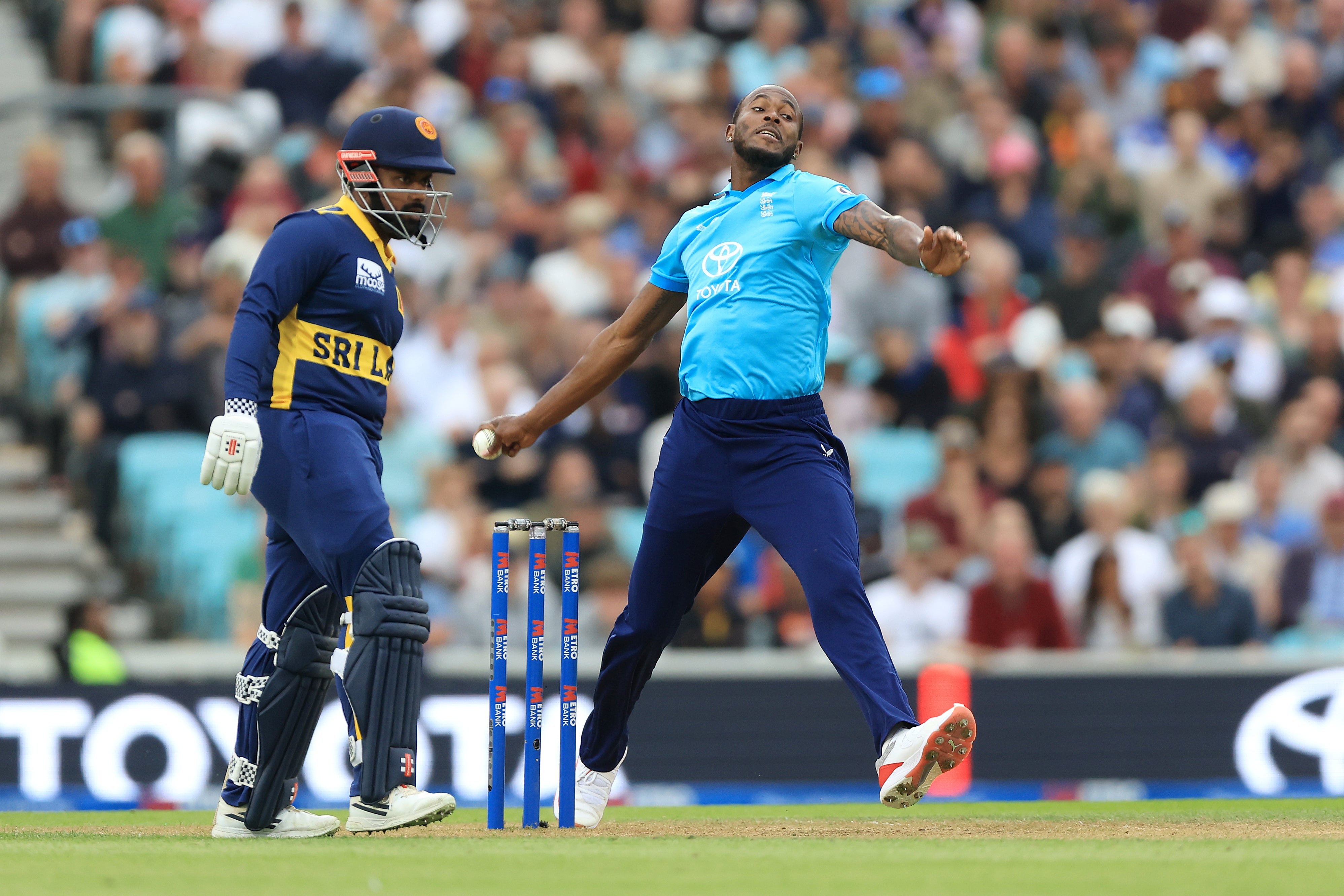 Jofra Archer will sit out the series (Nigel French/PA) (PA Wire)