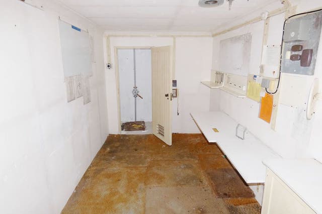 A Cold War bunker which is up for auction in Scotland