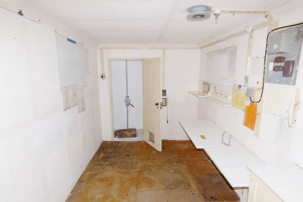Inside the nuclear bunker that could be yours for as little as £24k