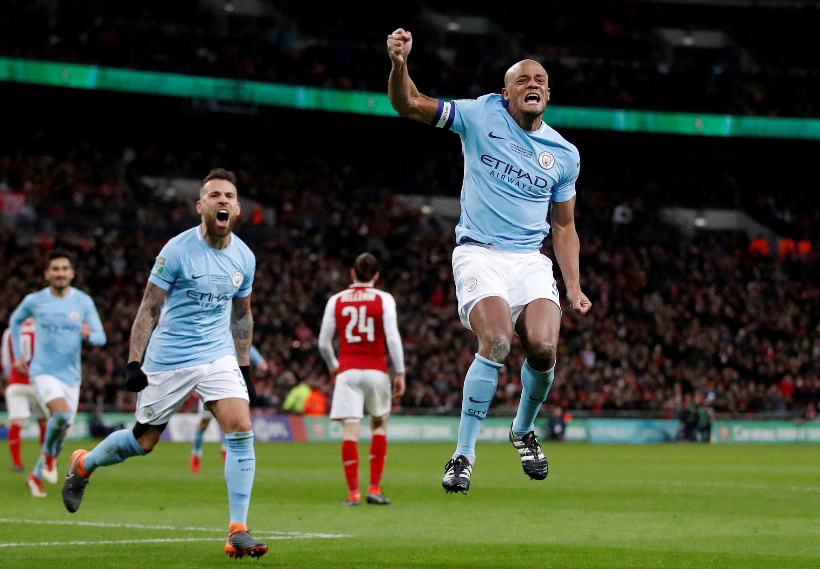 Will Vincent Kompany’s legacy be tarnished? (Reuters)