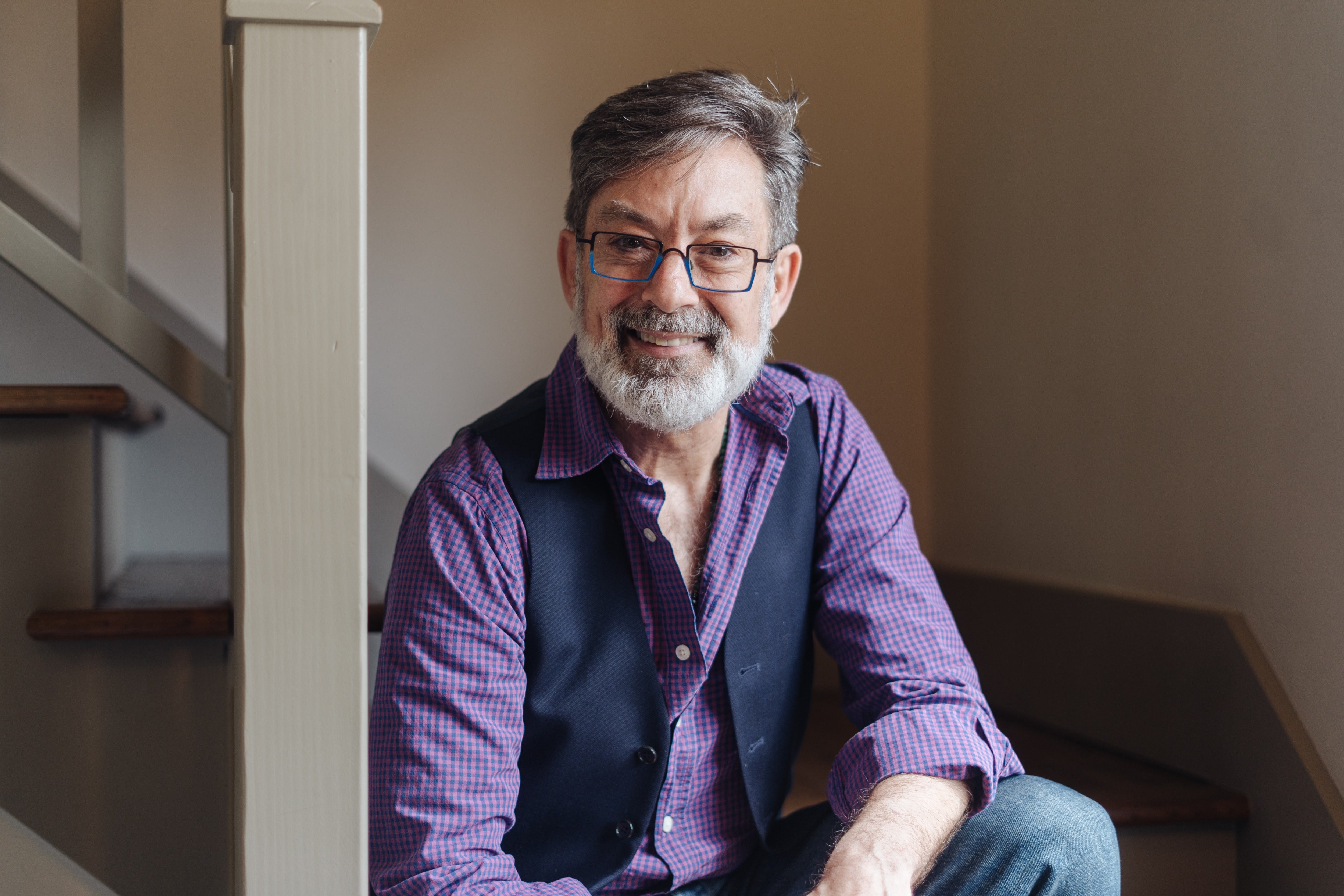 Dr Michael Lennox, sans red robe: ‘Scorpio is the sign of change... of making things alchemise’