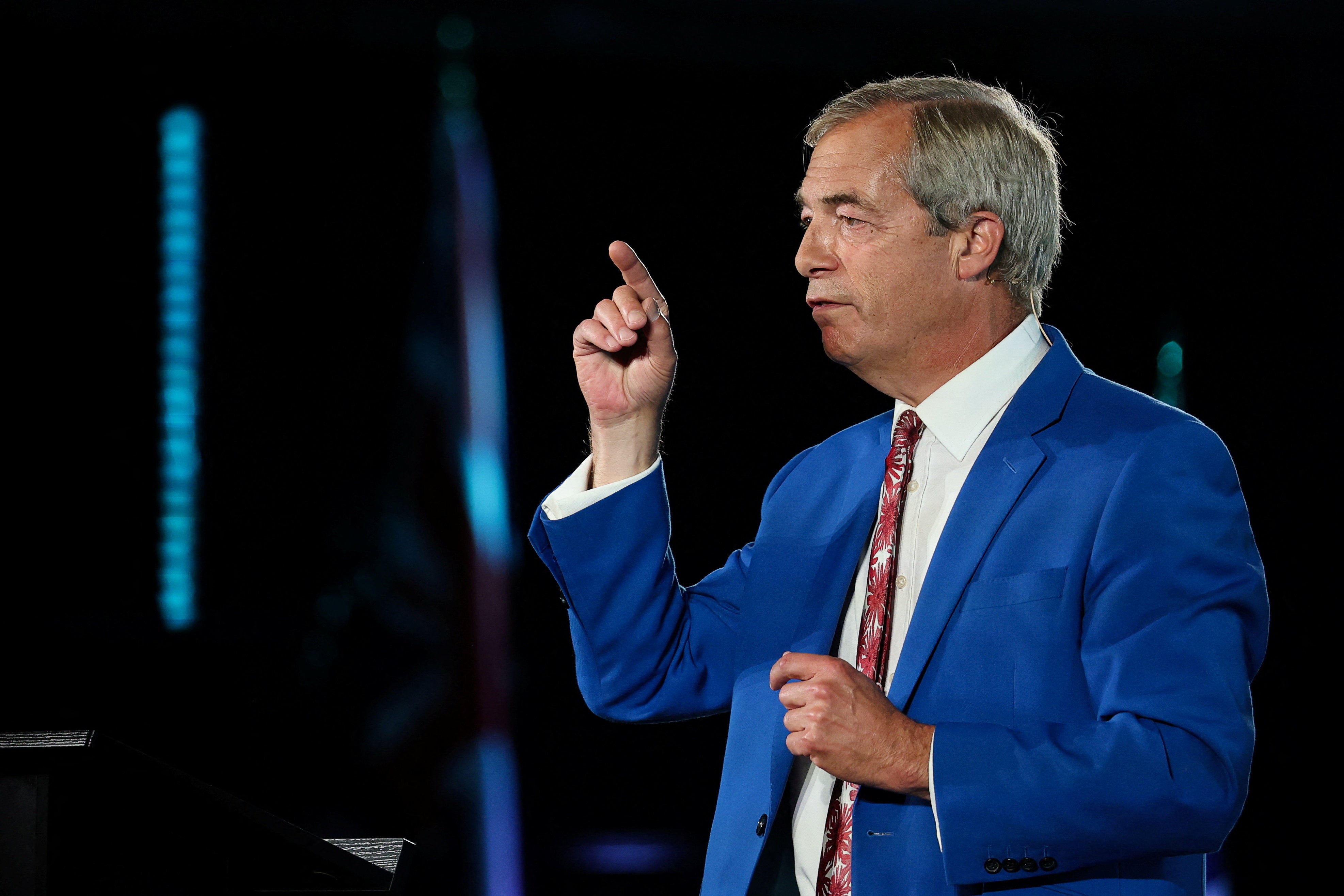 Farage dismissed Restore as a threat to his party’s potential electoral success