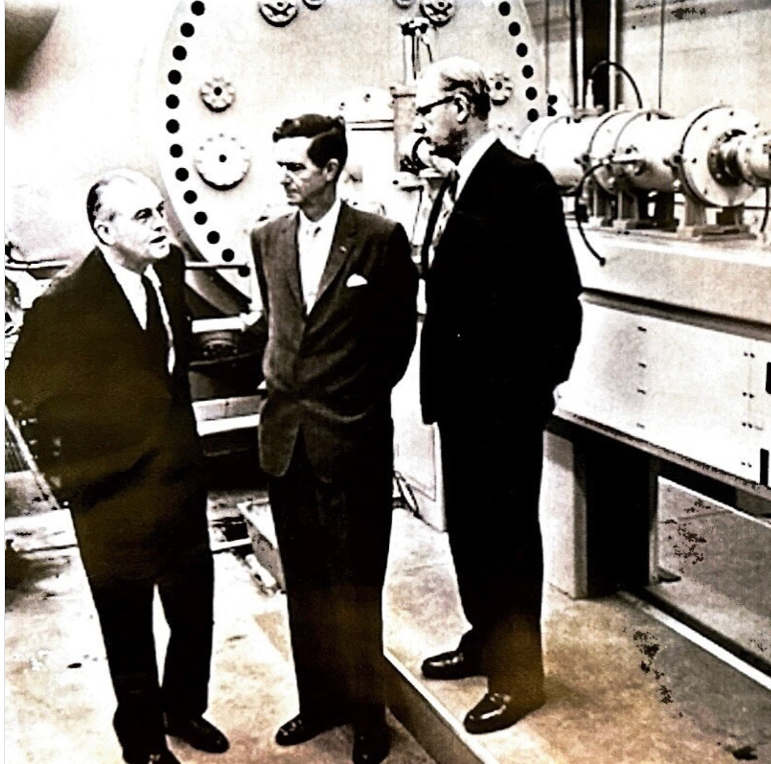 Trump posted a black-and-white photograph of his uncle on social media. ‘My Uncle, Dr. John Trump, at MIT (long before it was woke!)’ he said