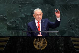 ネタニヤフ首相は先月ニューヨークで