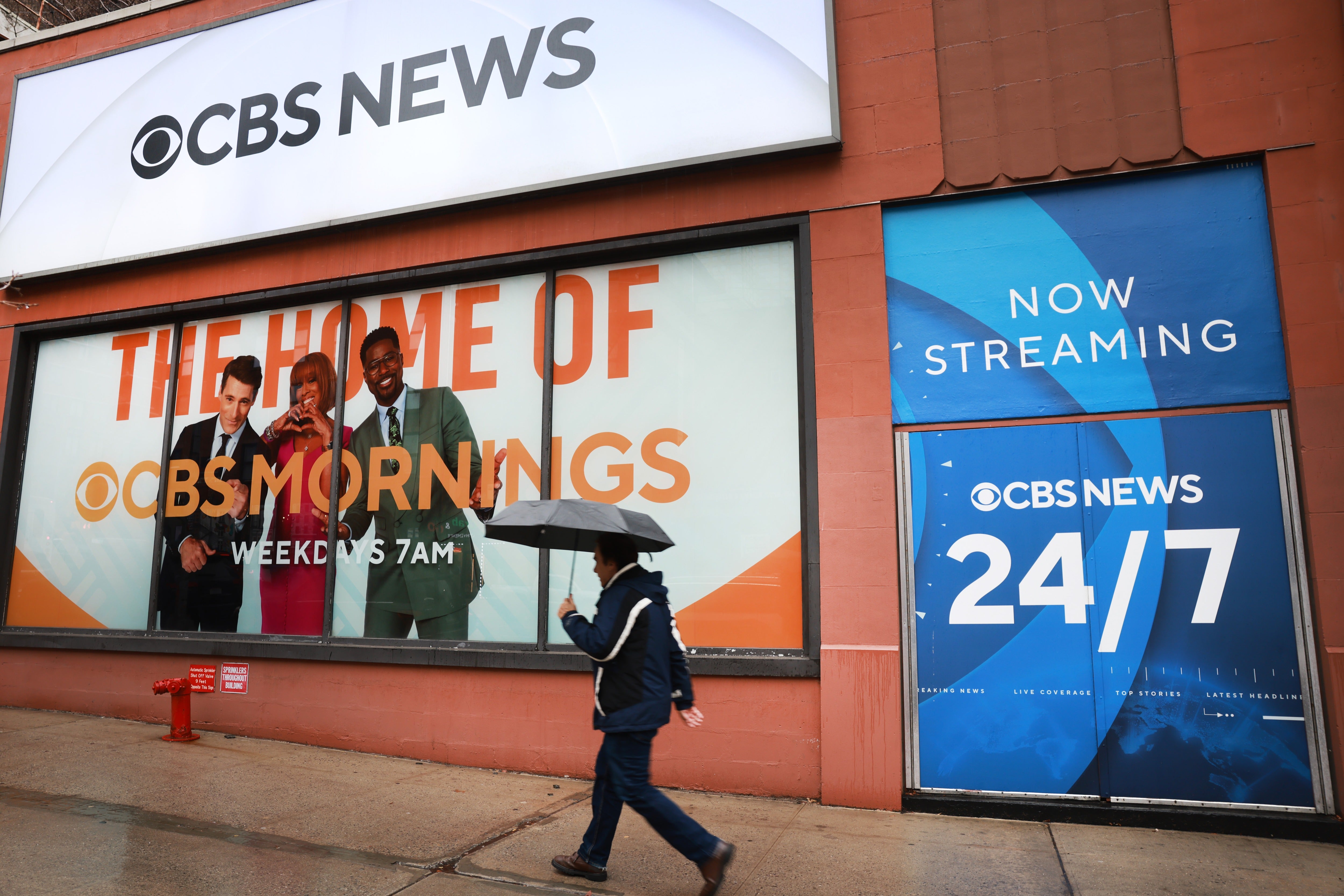 Weiss, who was chosen to lead CBS News last October, has faced scrutiny over her editorial decisions (Getty Images)