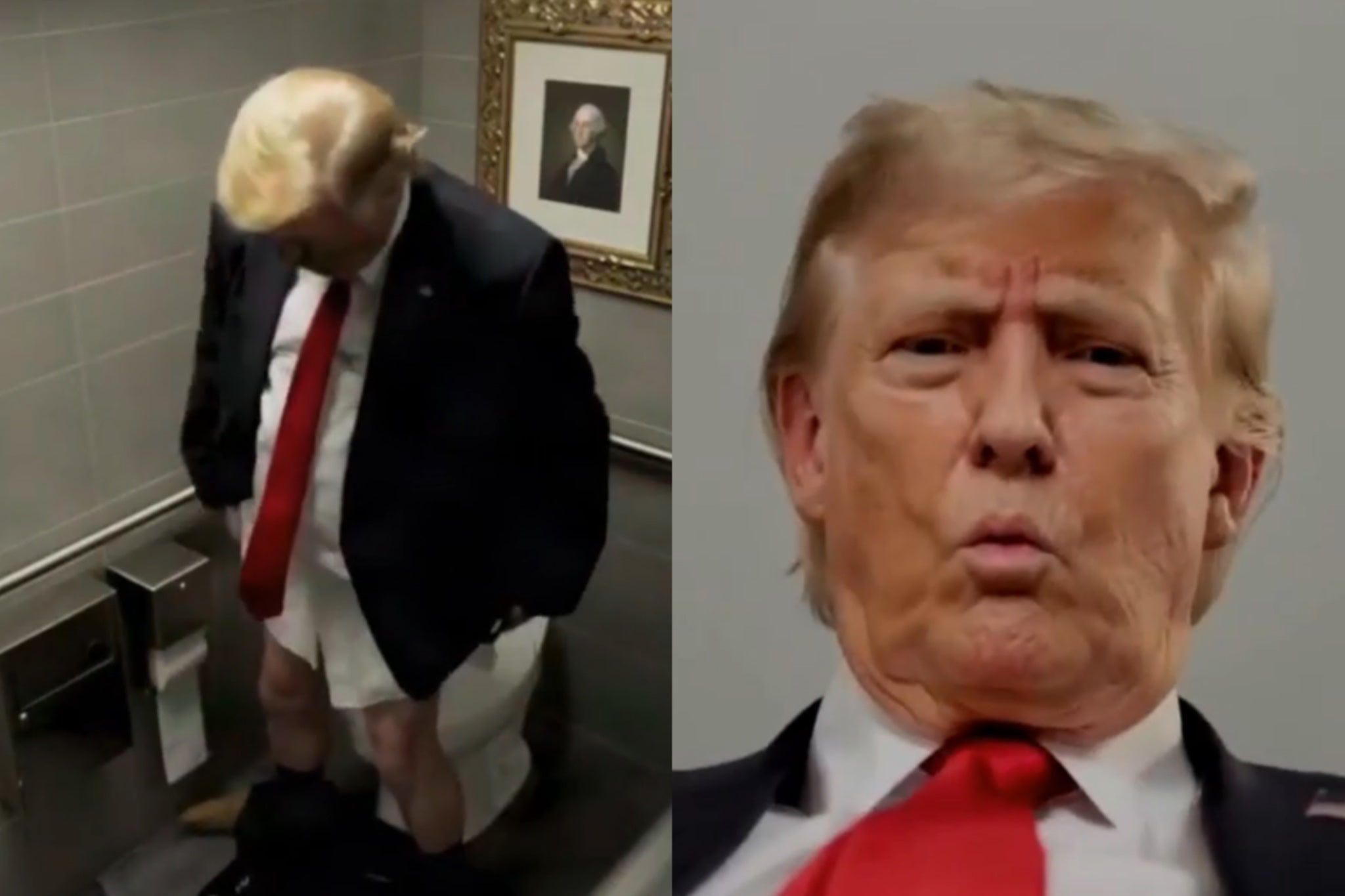 Trump, tal como aparece en el último episodio de 'South Park'.