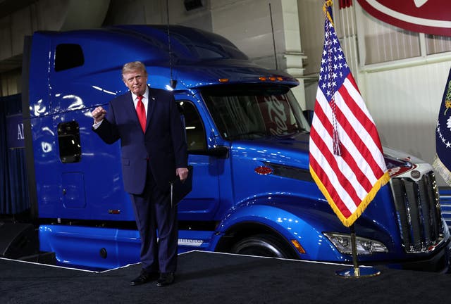"He can be a pain in the ass sometimes, I'll be honest,” the president said about the Republican nominee whom he endorsed during an event in Texas on Thursday