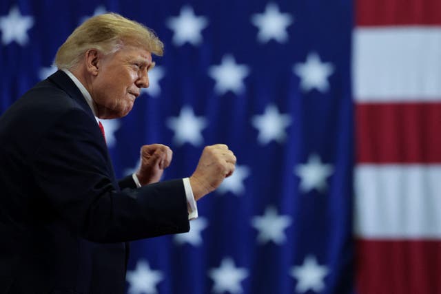 Donald Trump is hitting the campaign trail in deep-red states that overwhelmingly supported him in previous elections in a late effort to boost Republican turnout in midterm elections, but it’s unclear whether votes from die-hard supporters will be enough to save struggling Republicans this fall