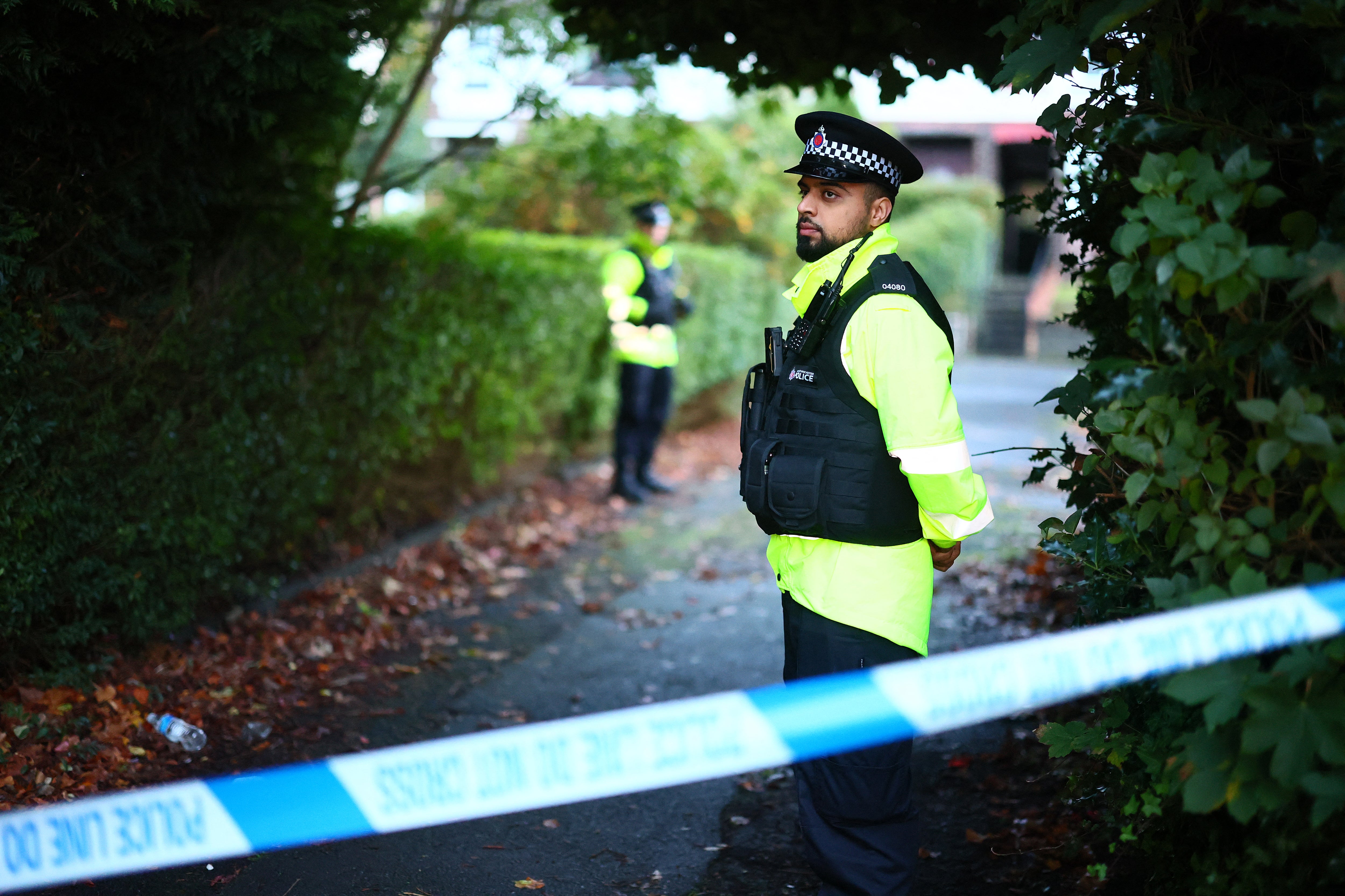 The attacker had cut Mr Franks through his facial and eye nerves, leaving him with difficulty eating, according to The Mirror