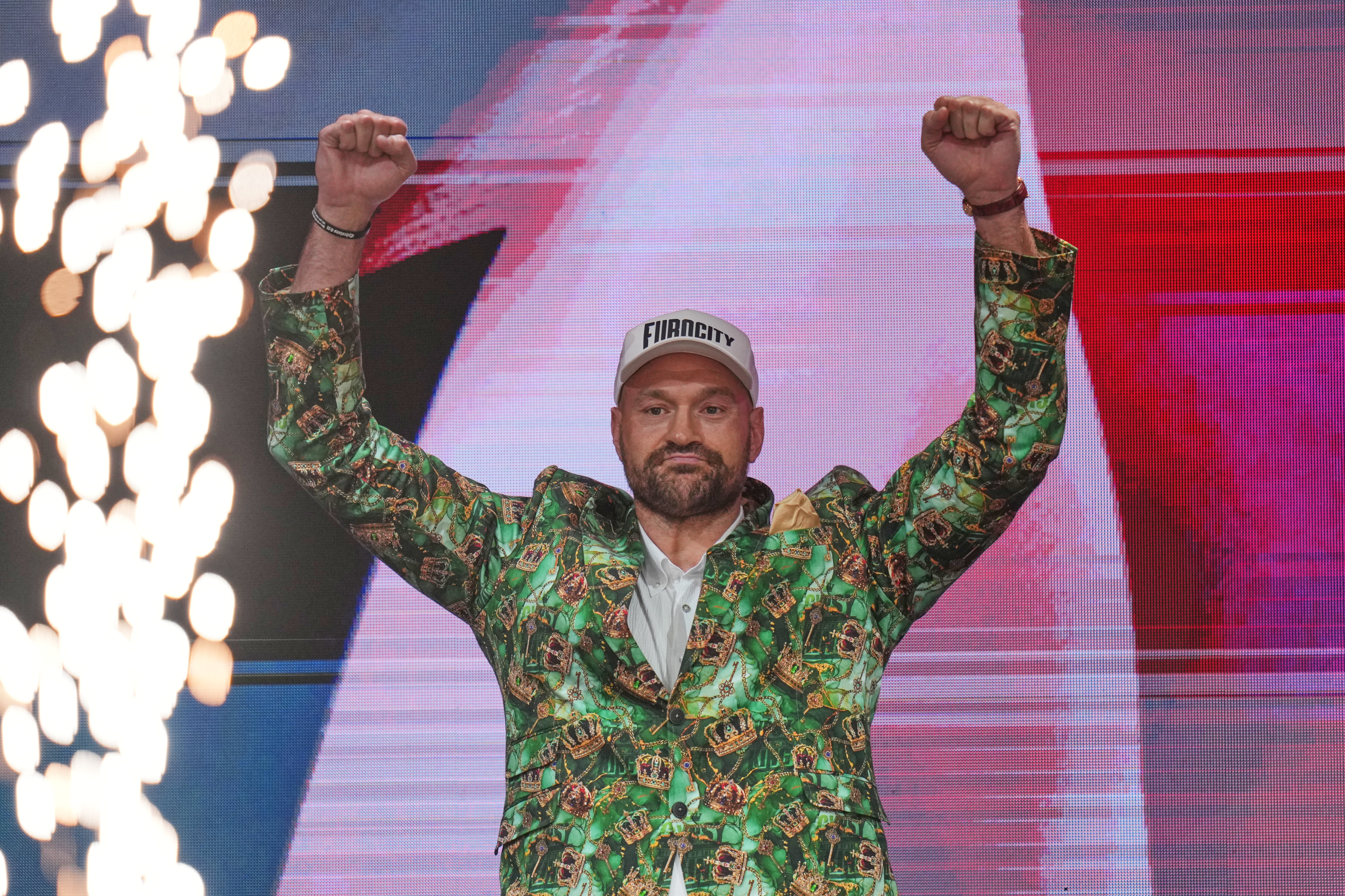 Tyson Fury says his fight with Anthony Joshua ‘wasn’t happening’ three days before Wednesday’s press conference