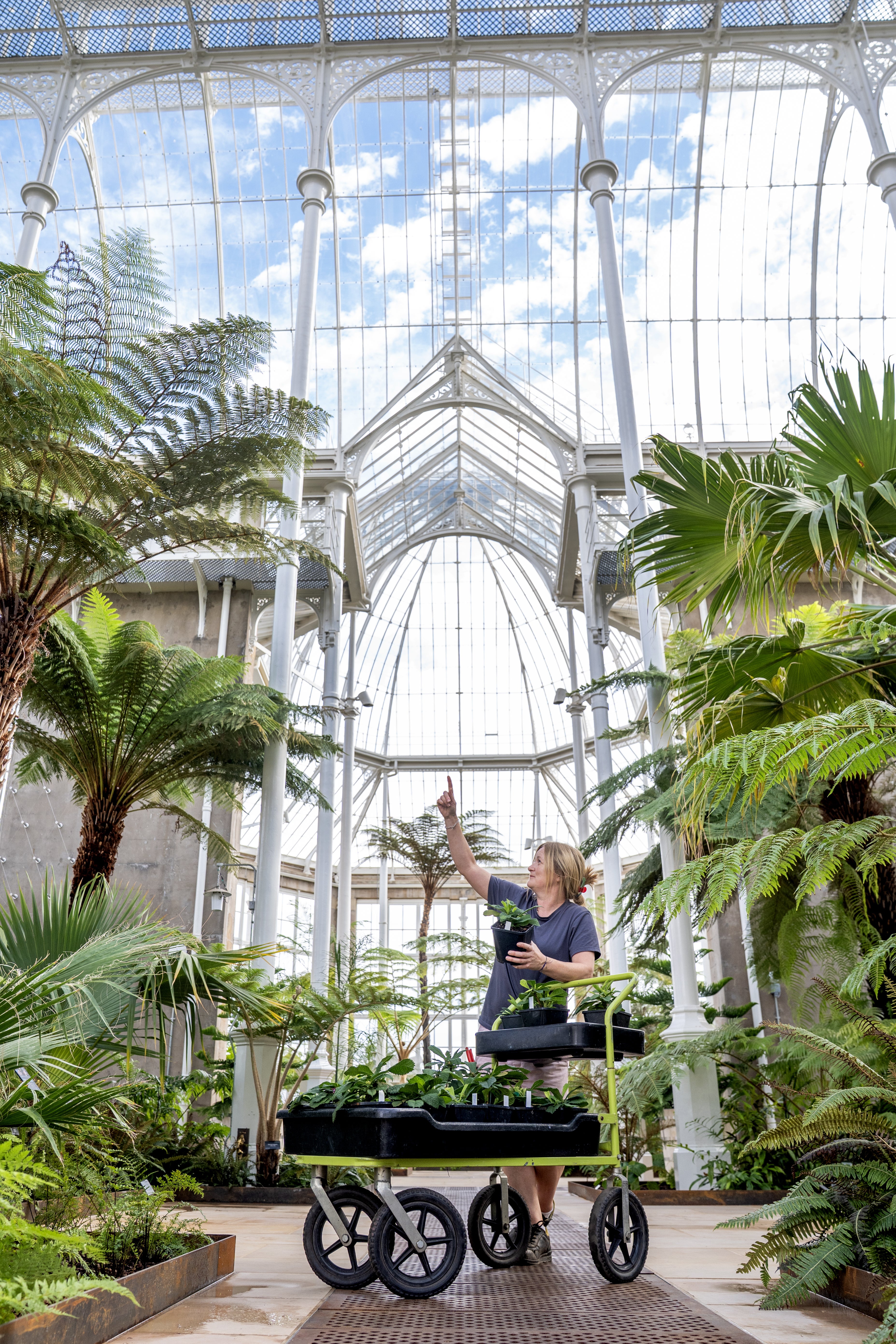 The ‘painstaking’ restoration saw all 5,750 panes of glass replaced (Jane Barlow/PA) (PA Wire)