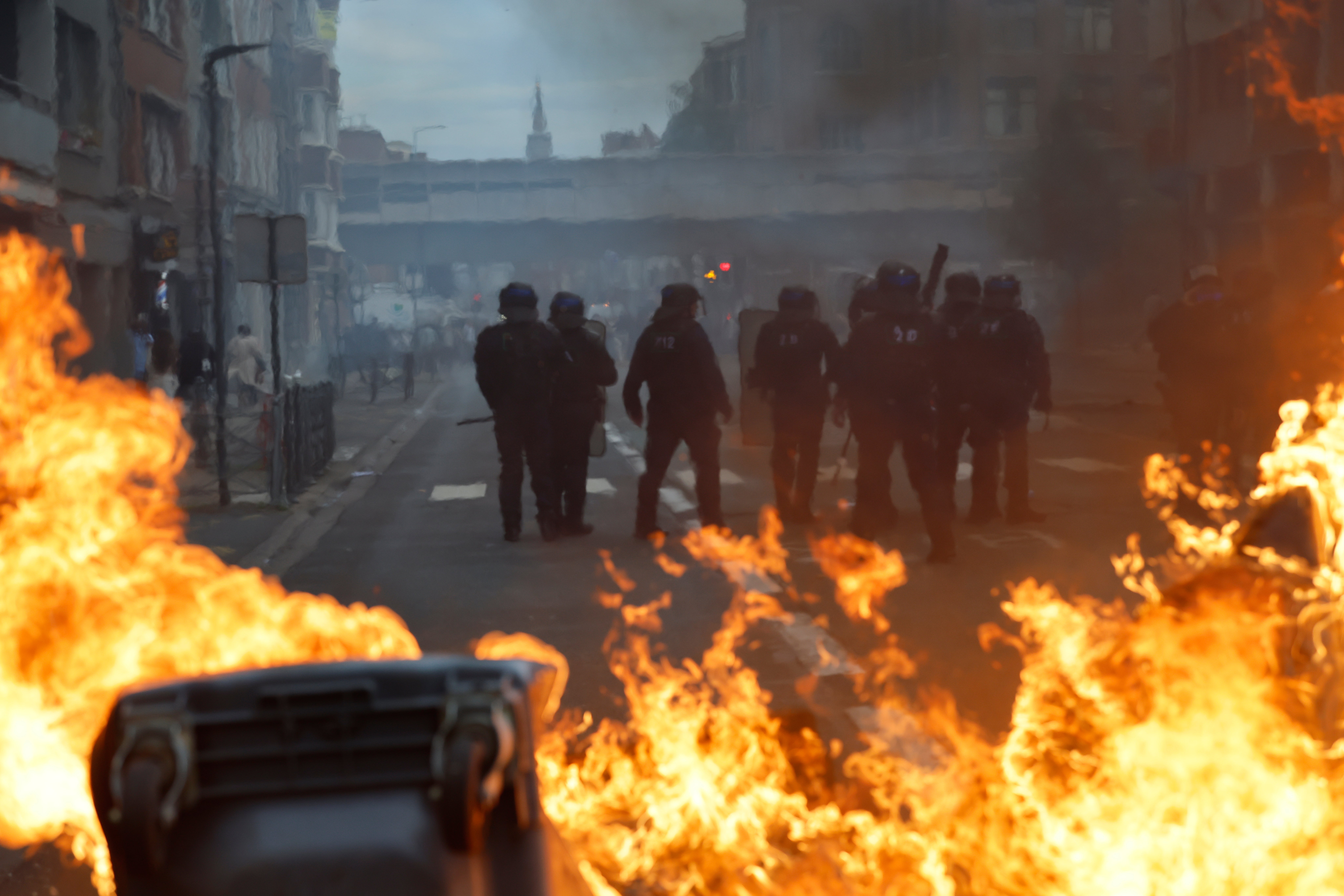 France High School Protests