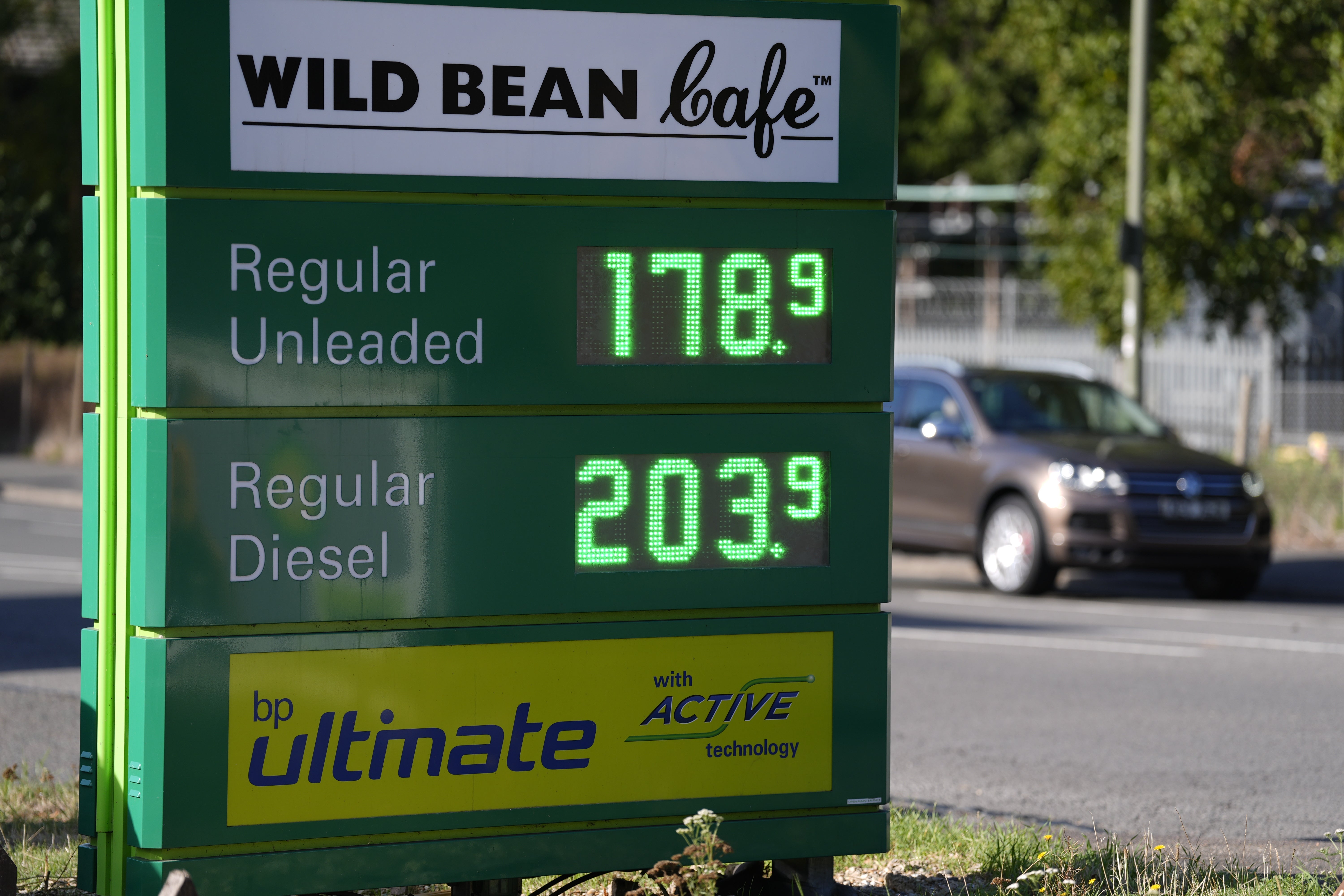 Diesel prices have soared above £2 a litre (Andrew Matthews/PA)