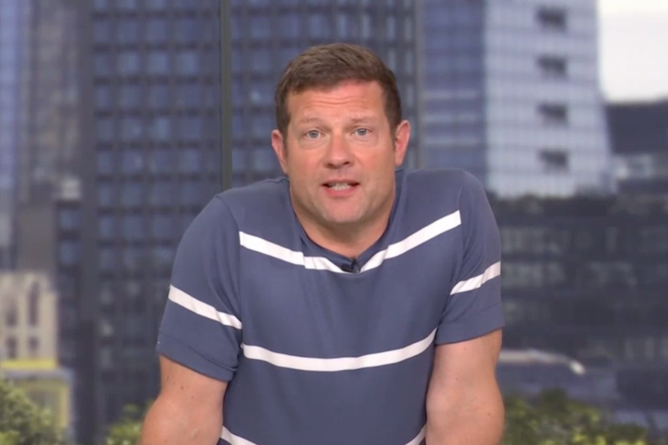 Dermot O'Leary announced that Alison Hammond had left the show as she wasn't feeling well (This Morning/ITV)