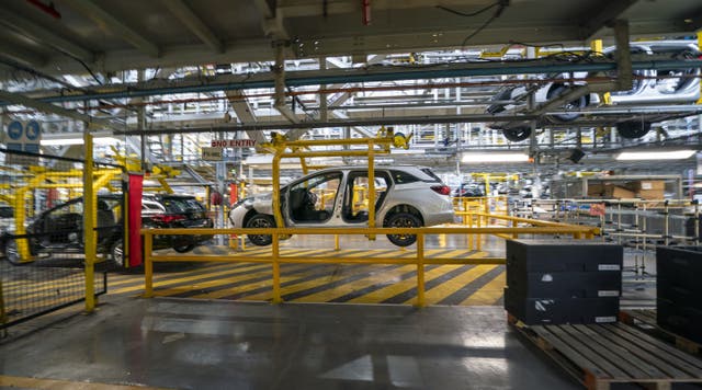 Manufacturers are among businesses to say they have been squeezed by higher fuel and energy costs (Fhaheen Khan/PA)