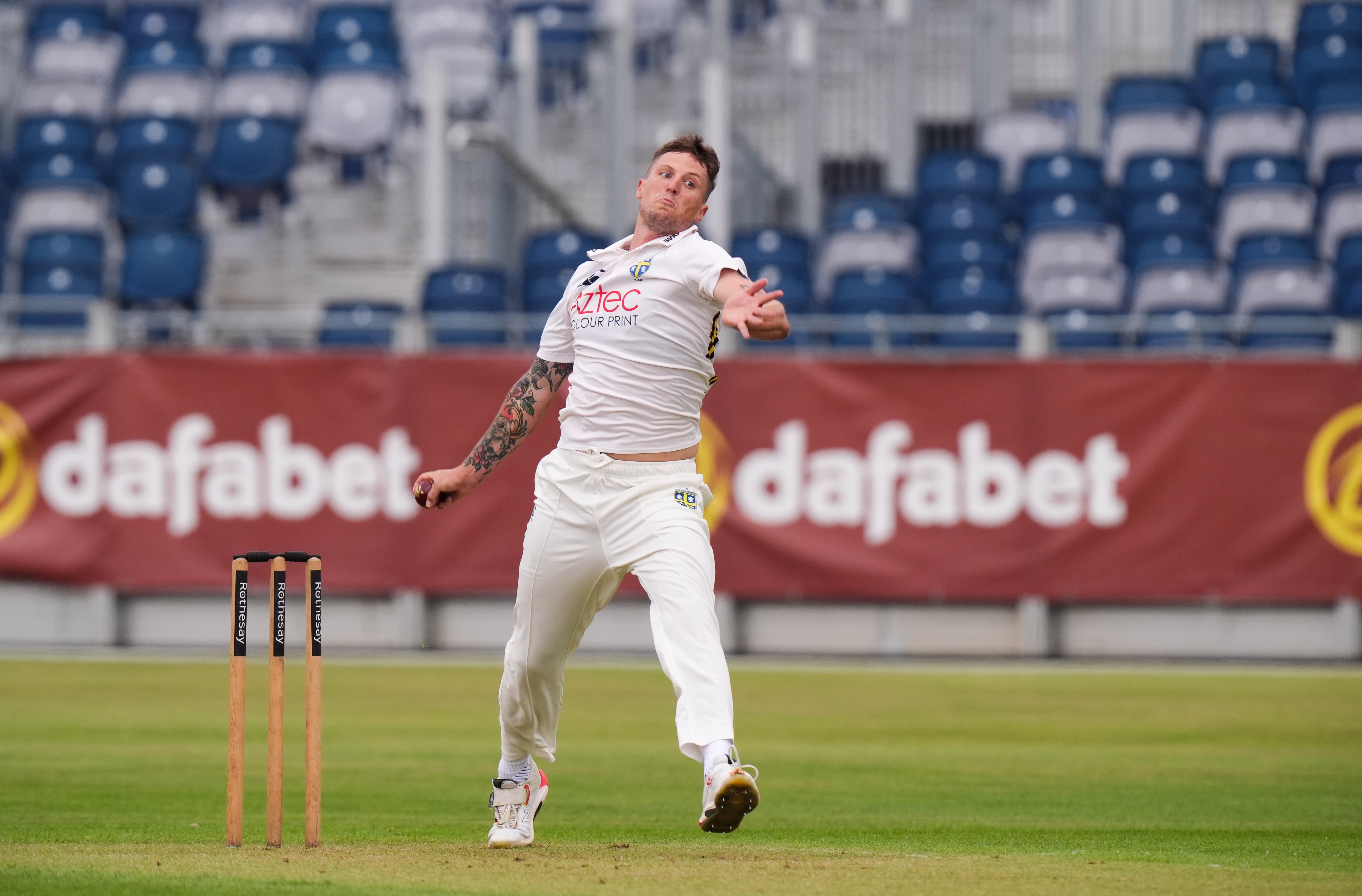 Carse has continued to play for Durham (Mike Egerton/PA)
