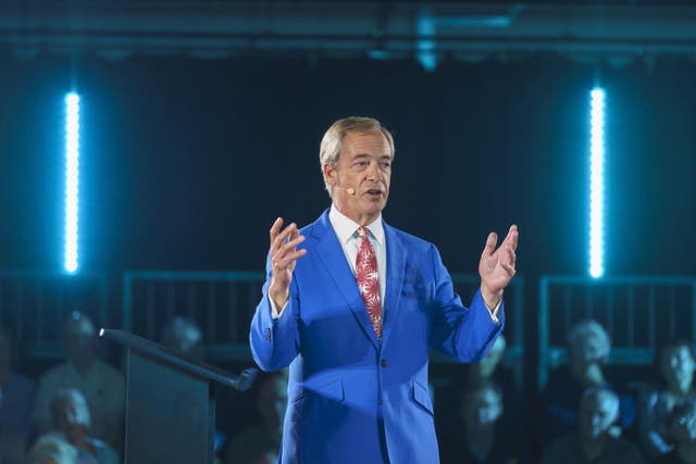 Nigel Farage says a ‘state of national emergency’ is happening at UK borders
