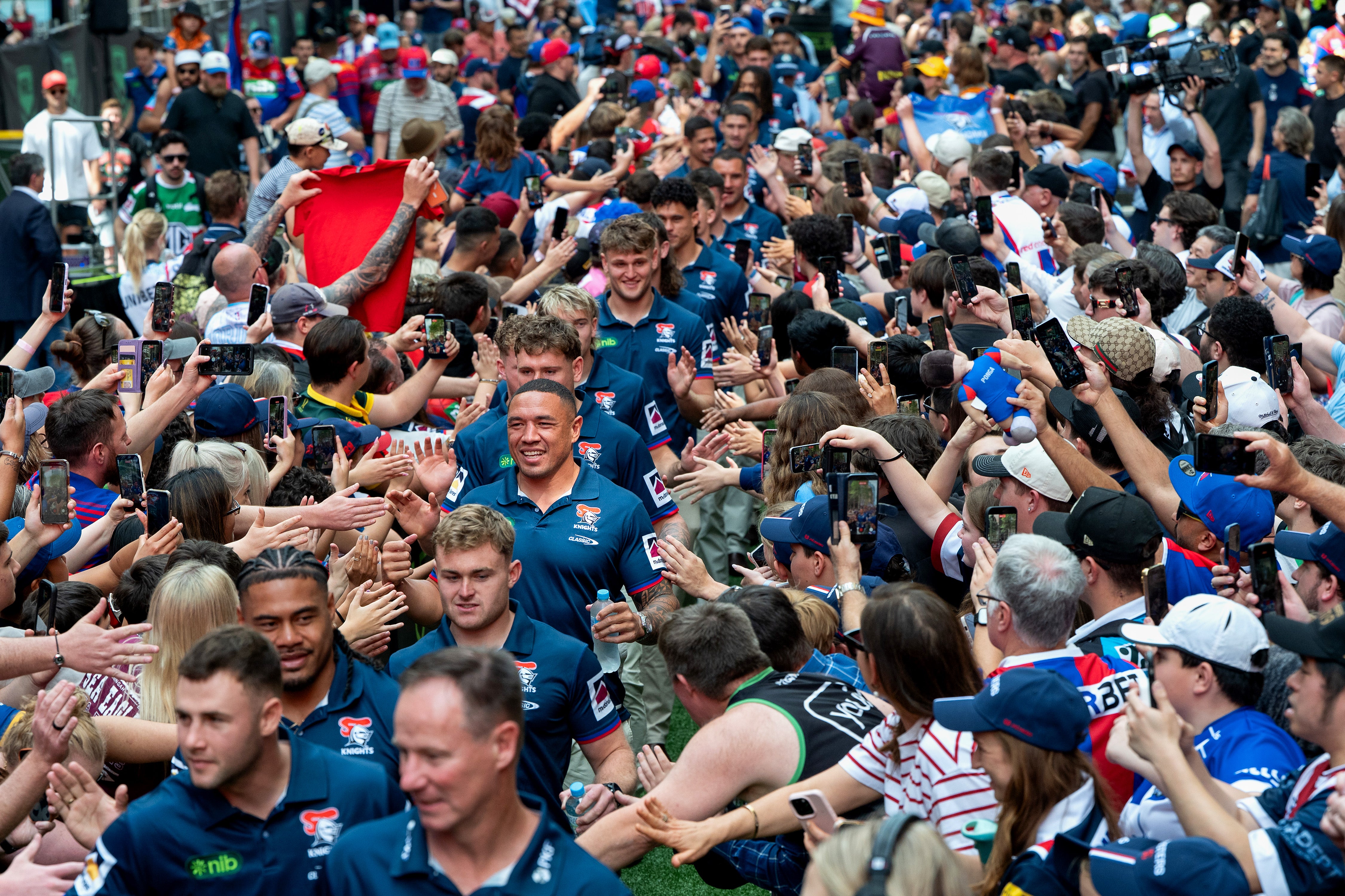 Children among 10 injured as car crashes into rugby fans in Australia
