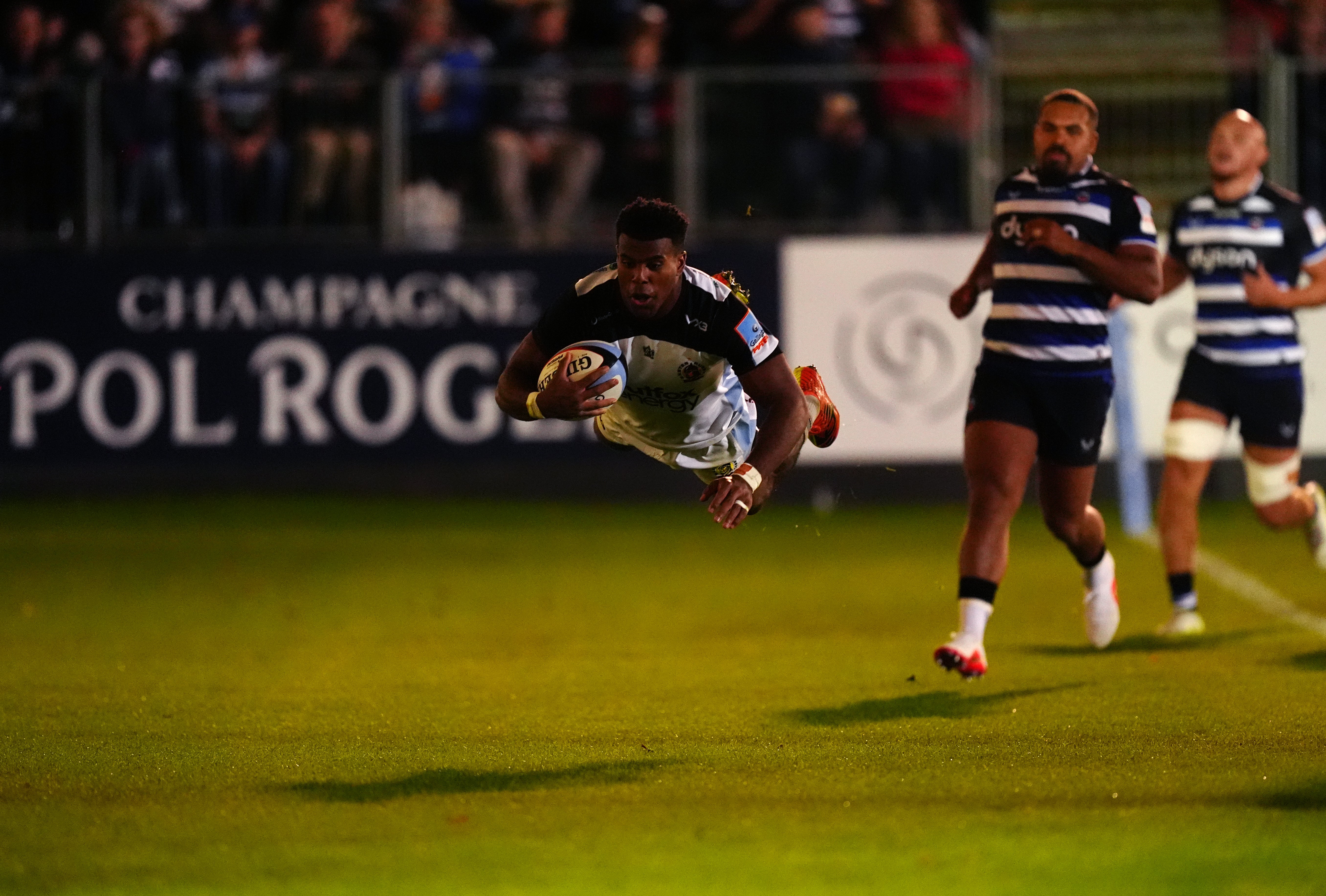 Immanuel Feyi-Waboso was a threat throughout for Exeter