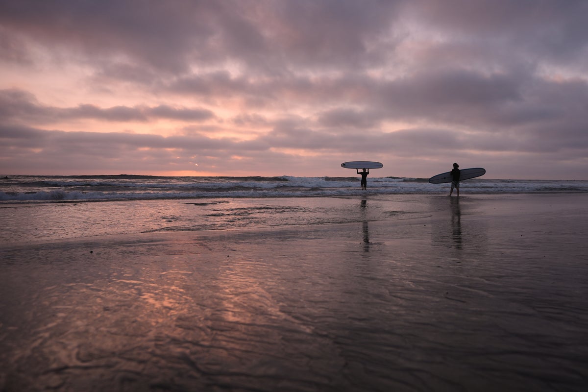 A pulse of warm water hitting the Pacific coast could mean erosion and flooding