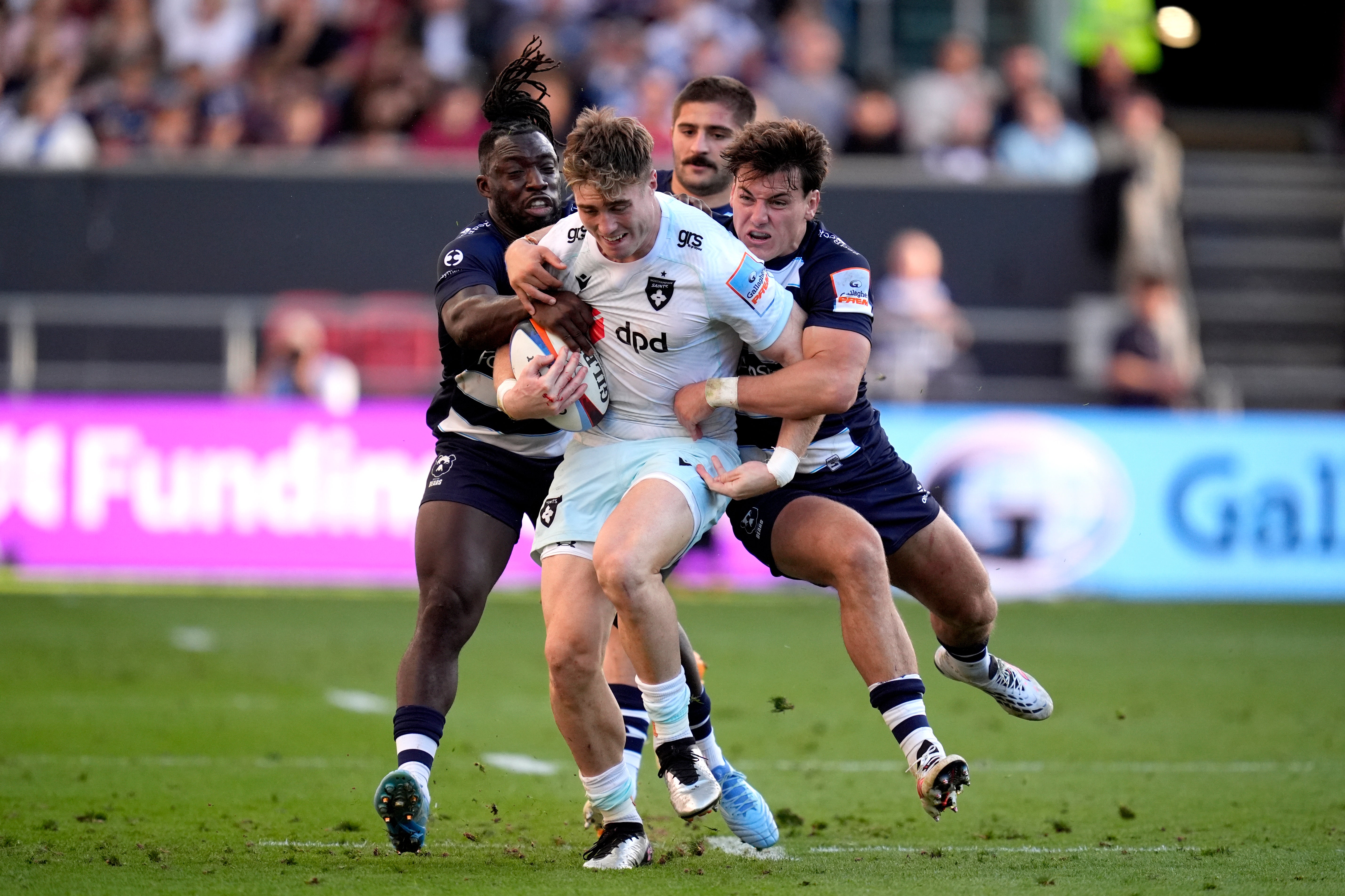 Tommy Freeman was shown a yellow card after conceding a penalty try in the final play