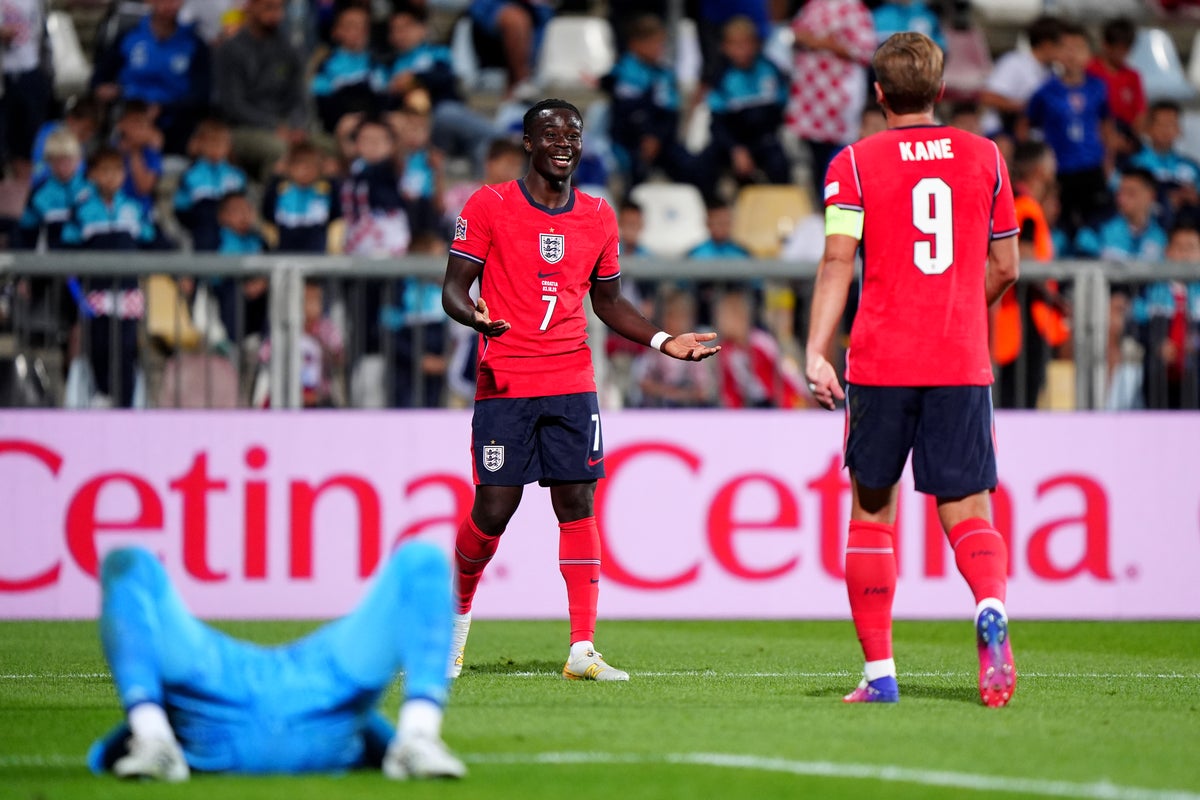England v Croatia LIVE: Three Lions make it seven in seismic Nations League win