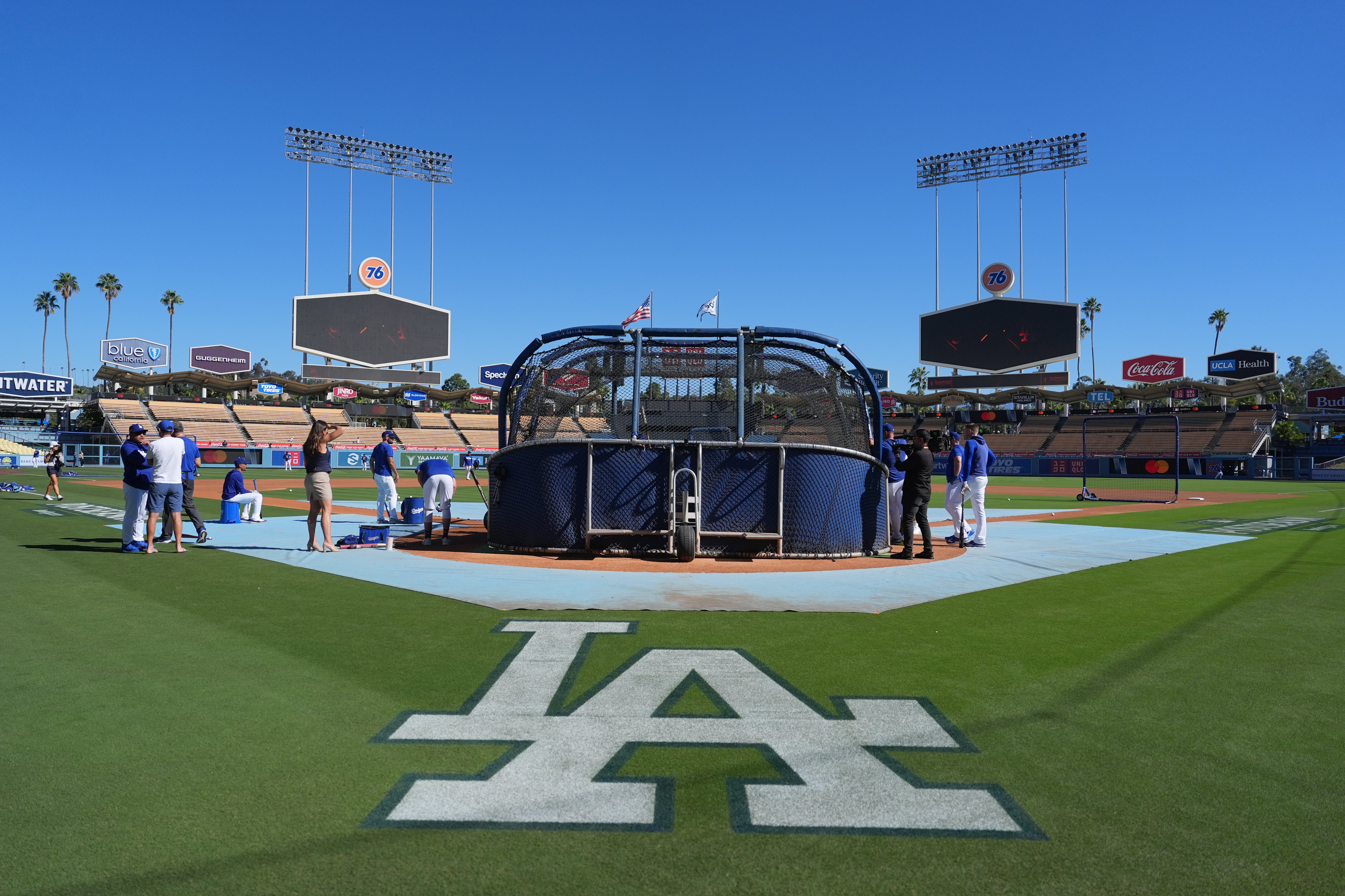 Braves Dodgers Baseball