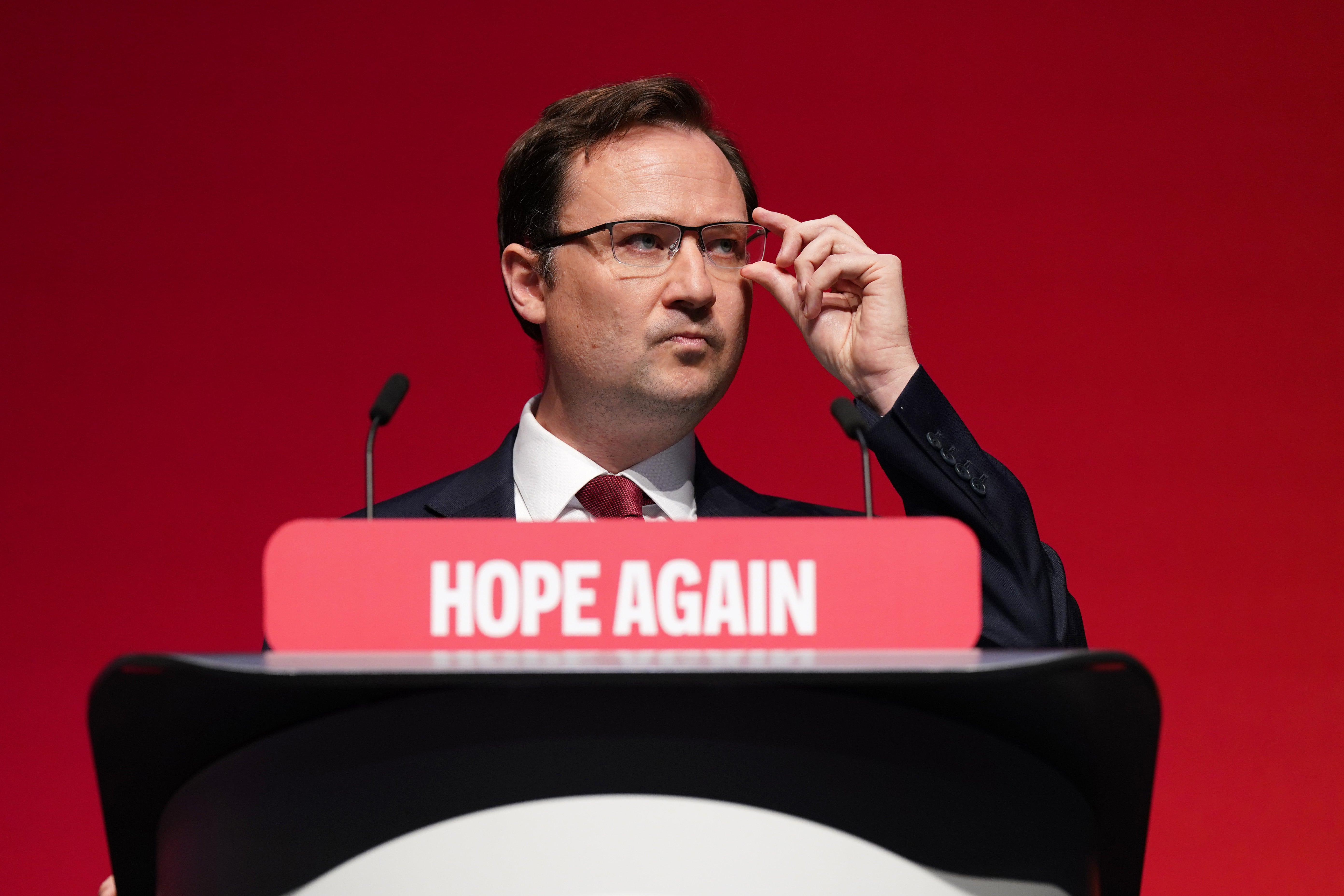 Alex Norris said the government wasn't considering a second Scottish independence referendum (Getty)