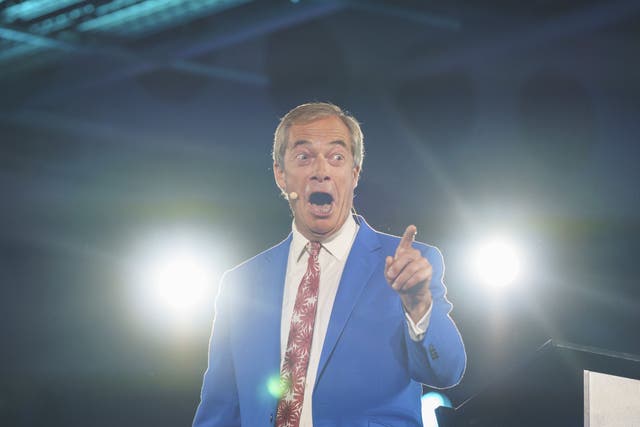 Reform UK leader Nigel Farage will host the event (PA)