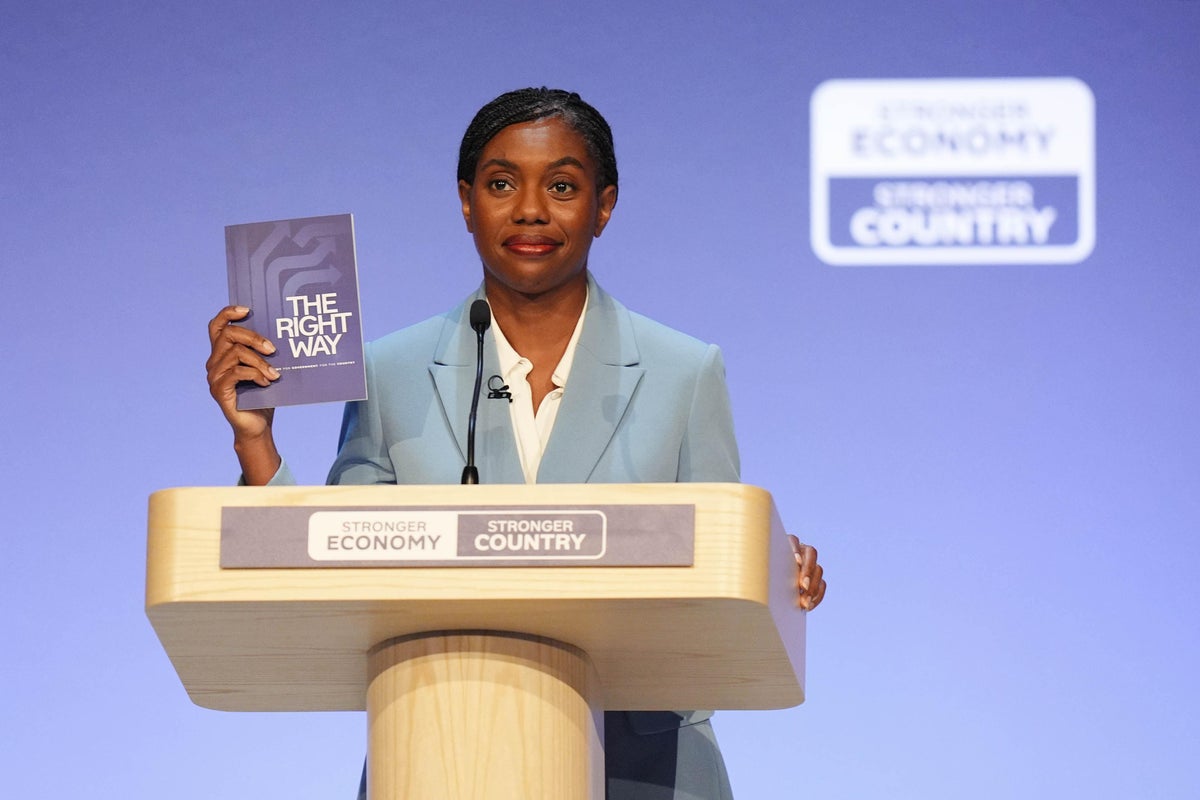 Tories to unveil economic policies after Badenoch pledges ‘radical measures’