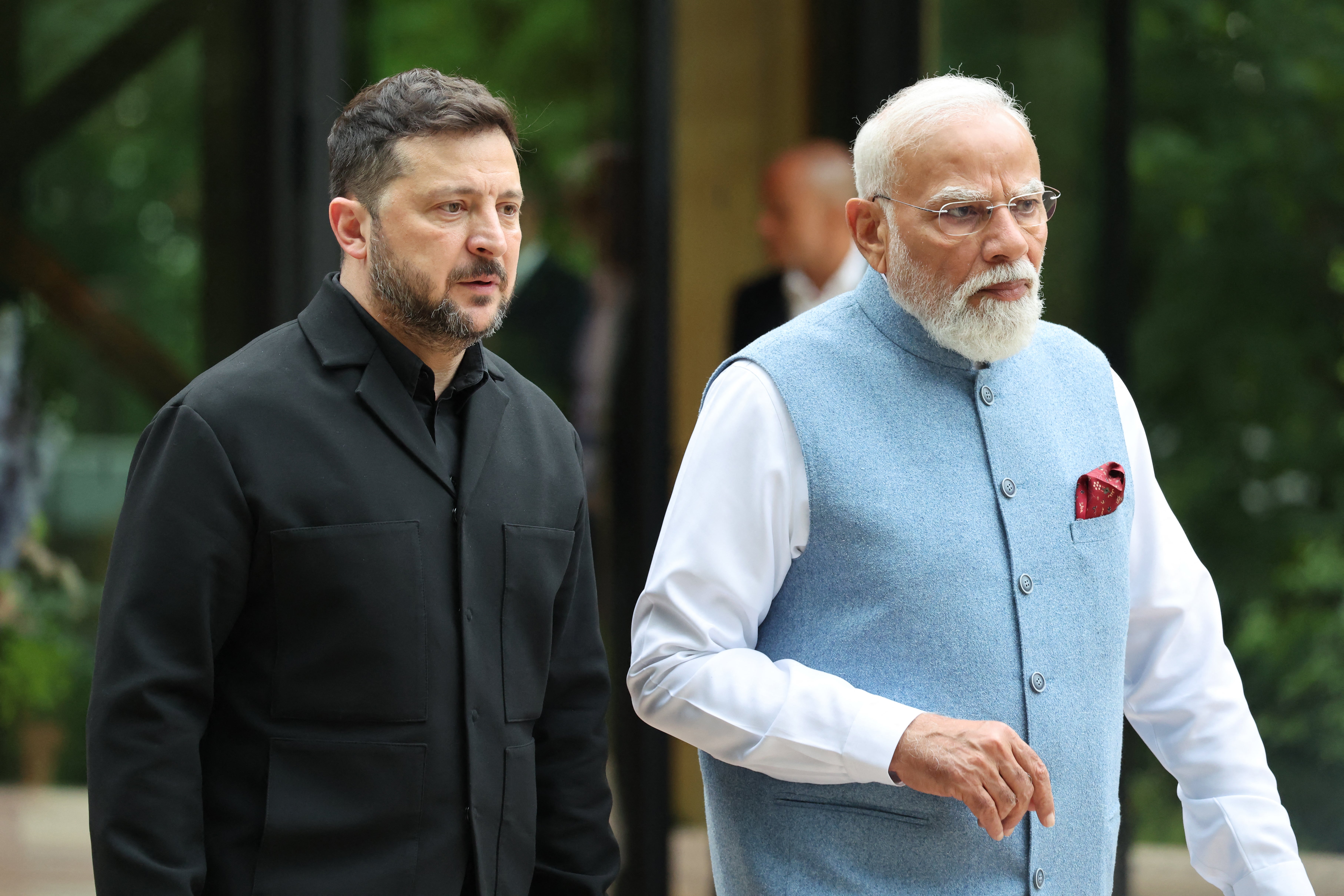 India says it wants to be more involved in ending Ukraine war as Zelensky hails peace plan