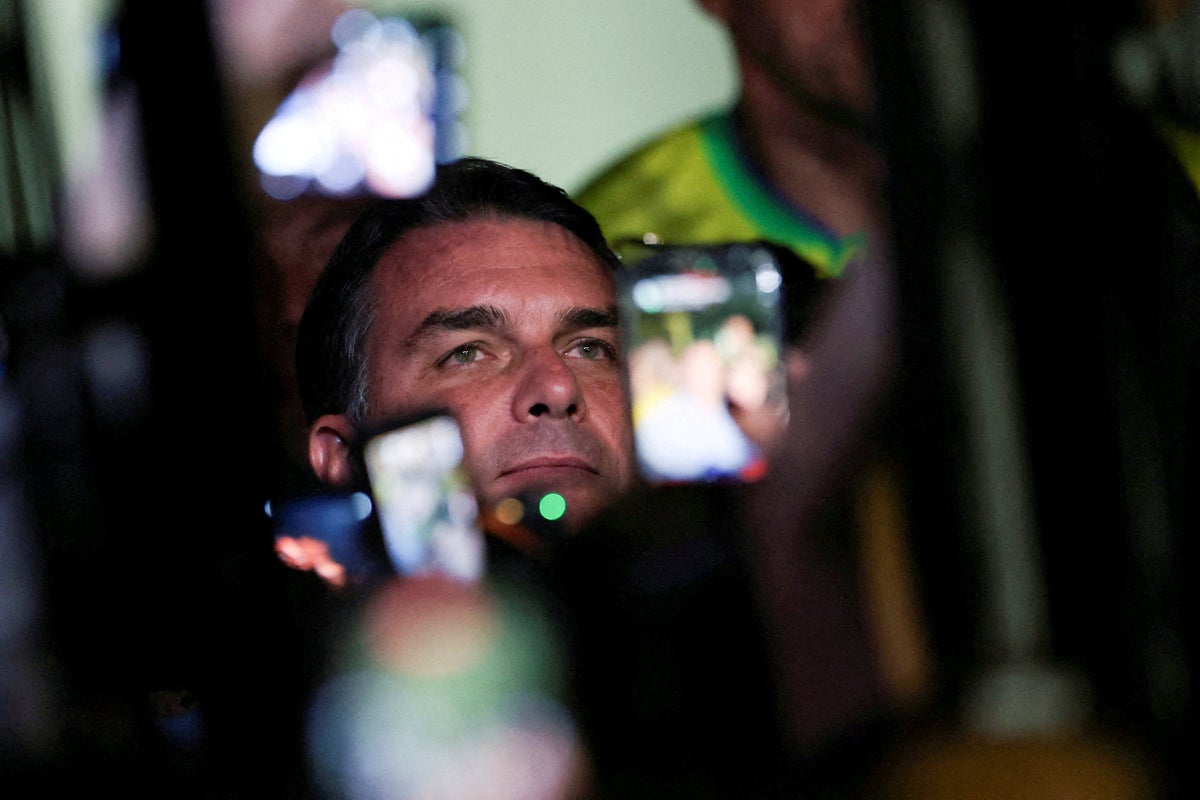 Reports Flavio Bolsonaro 'has arrived in US' after Trump grants visa in wake of Brazil election defeat