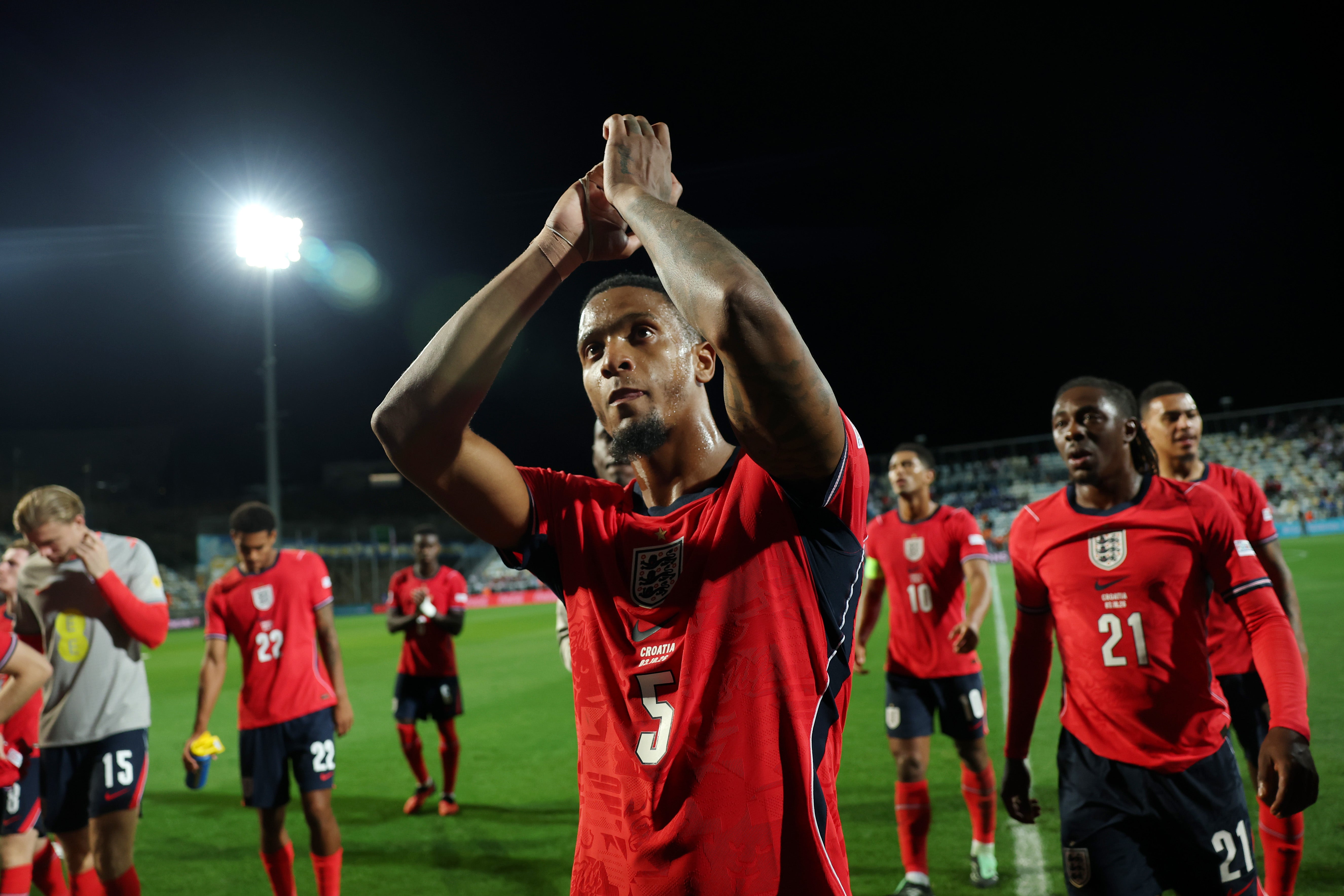 Ezri Konsa is out of the England squad