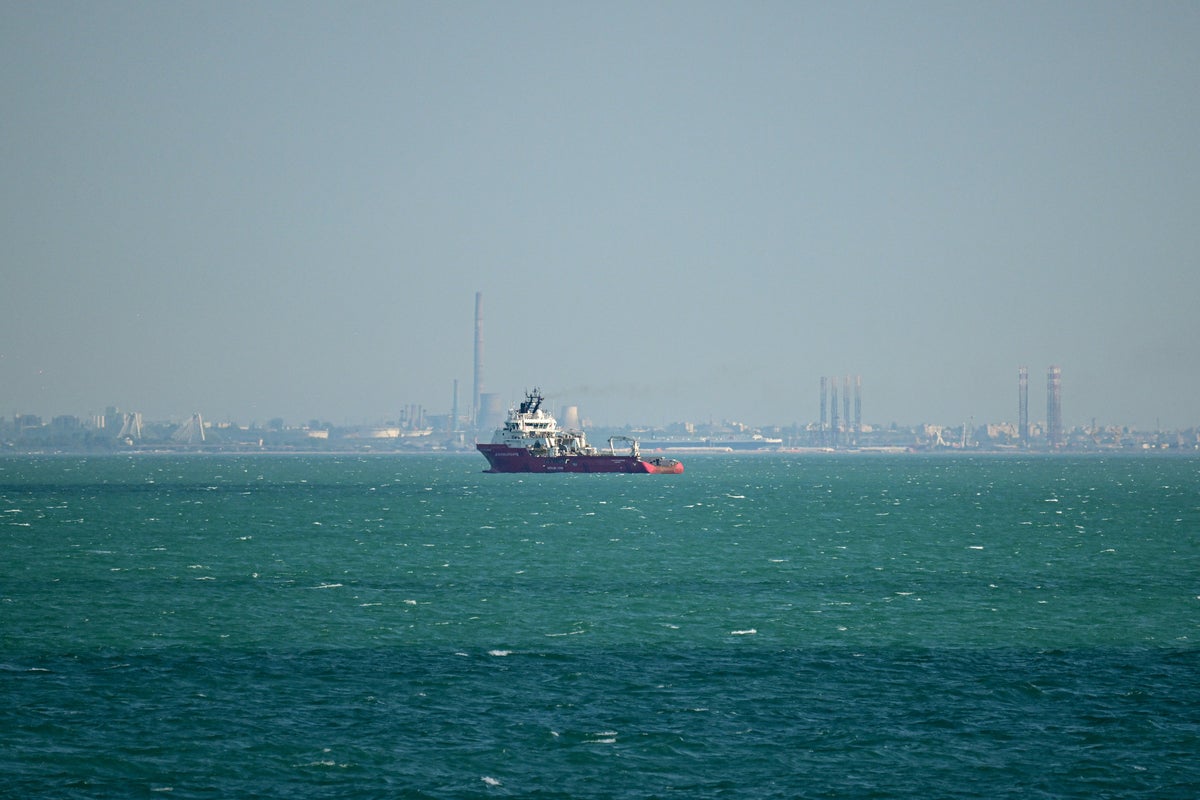 Two dead and 11 rescued after fire breaks out on sinking ship in Black Sea