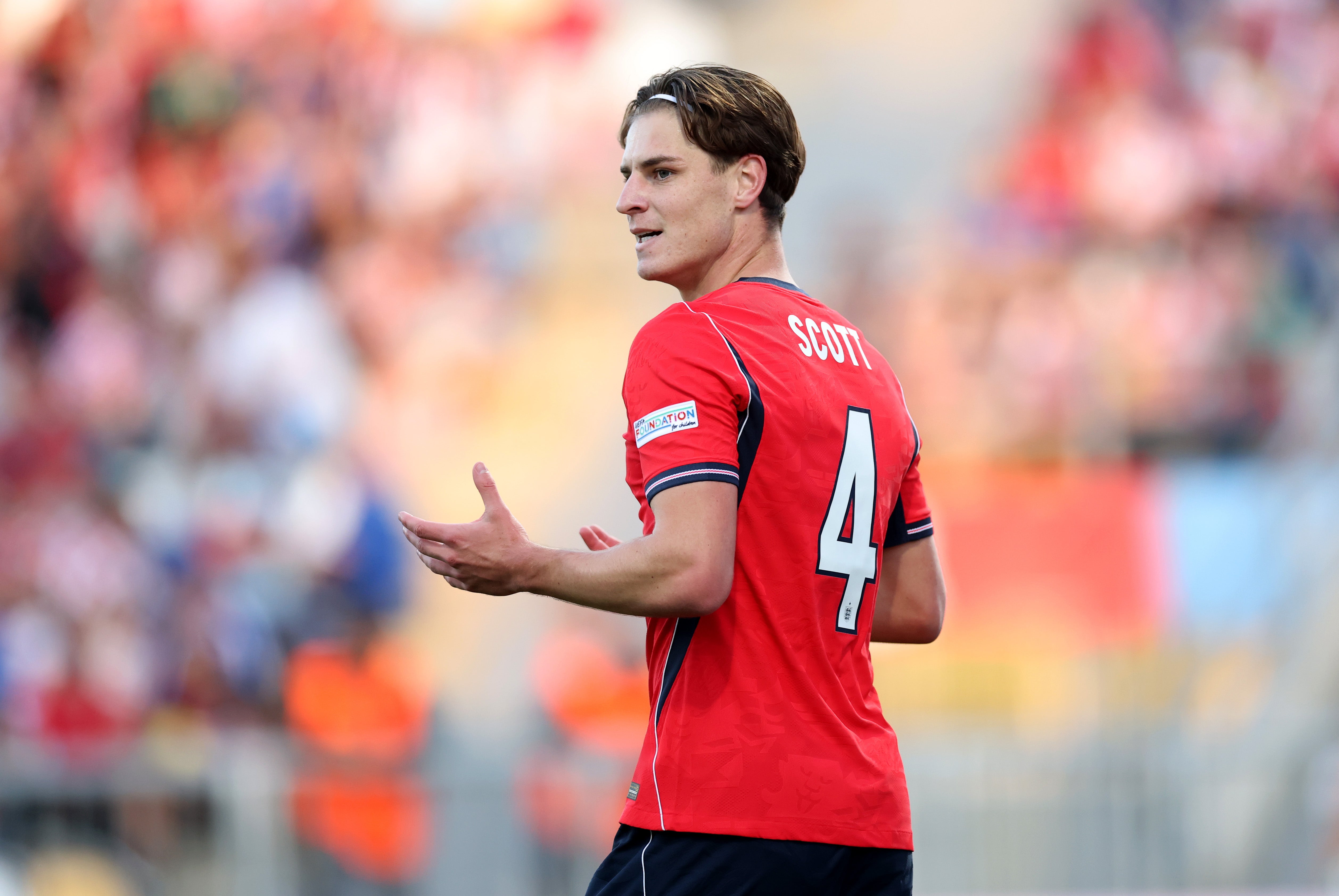 Alex Scott wowed on his first England start...