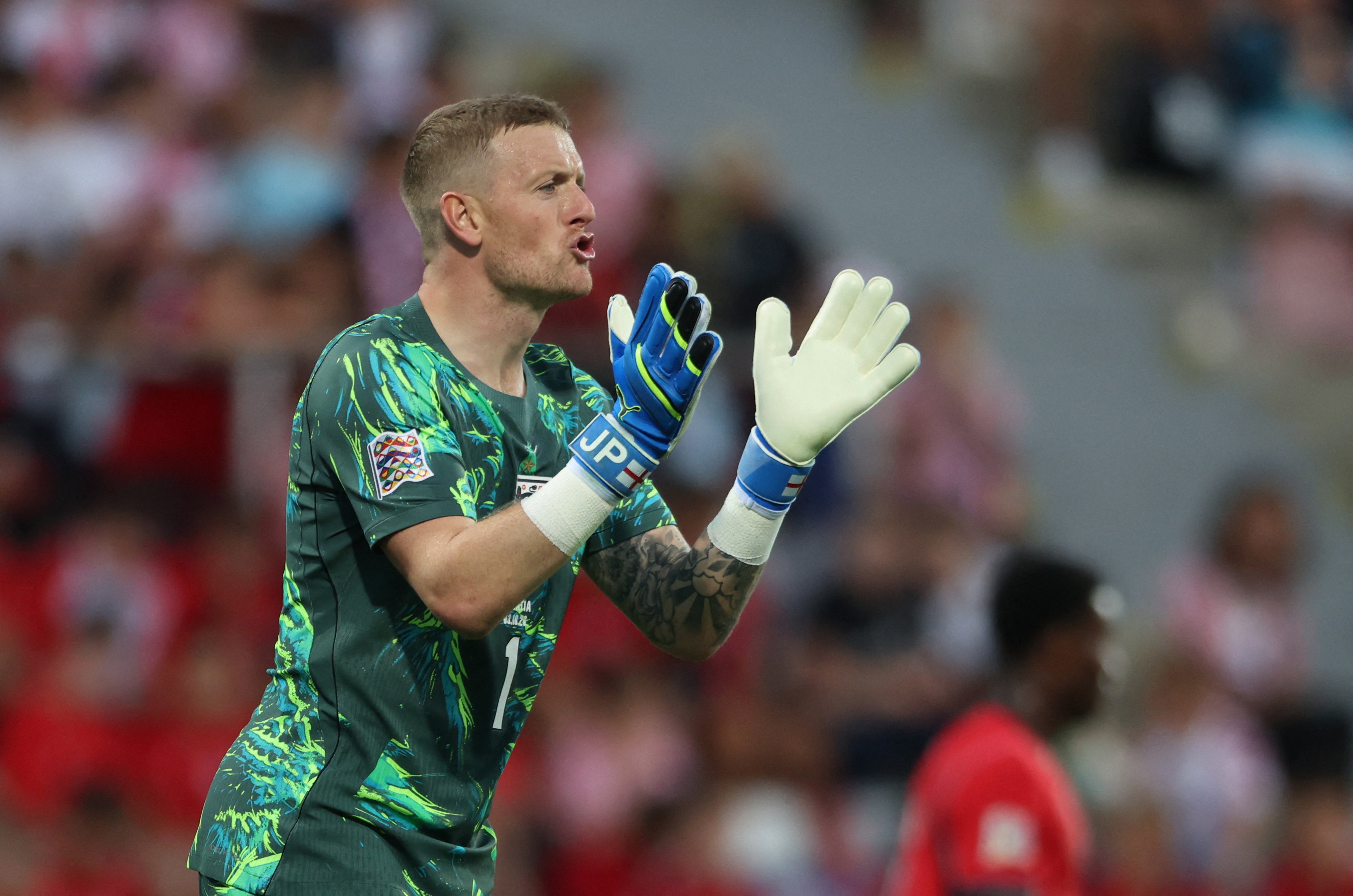 England's Jordan Pickford