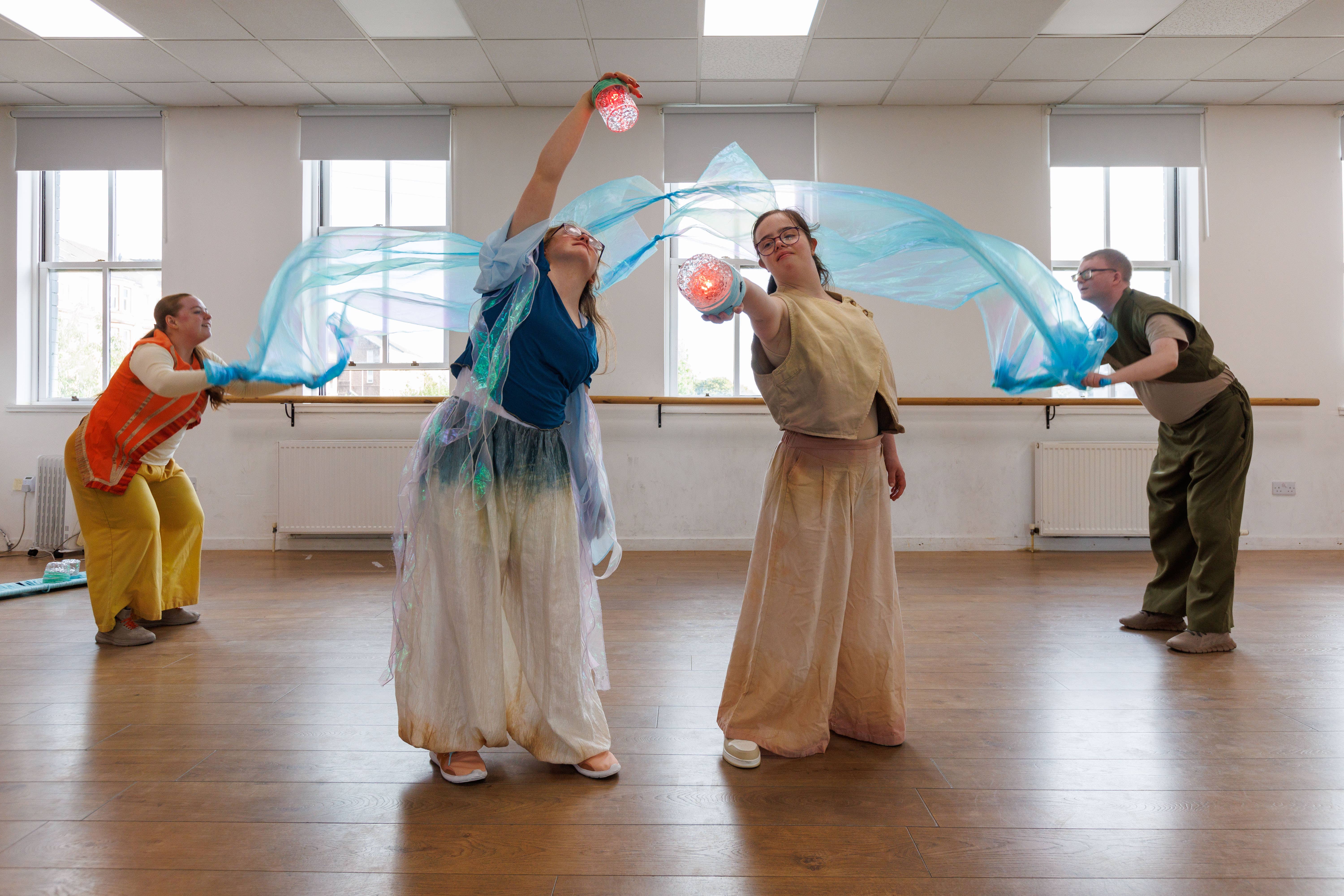 Learning Html Reference Img Young Scots with learning disabilities take dance performance on the ...