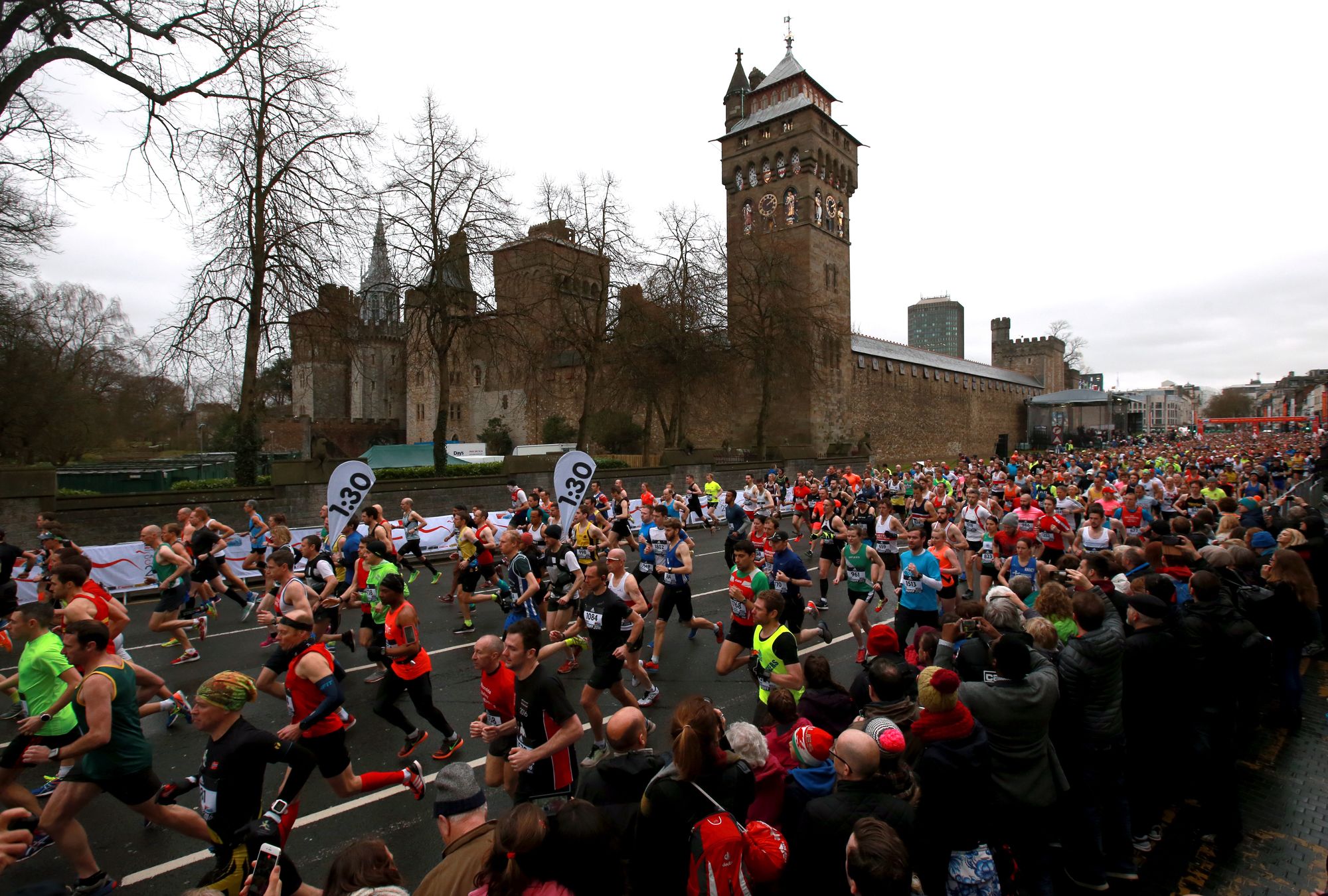 More than 30,000 people had registered for the weekend’s event