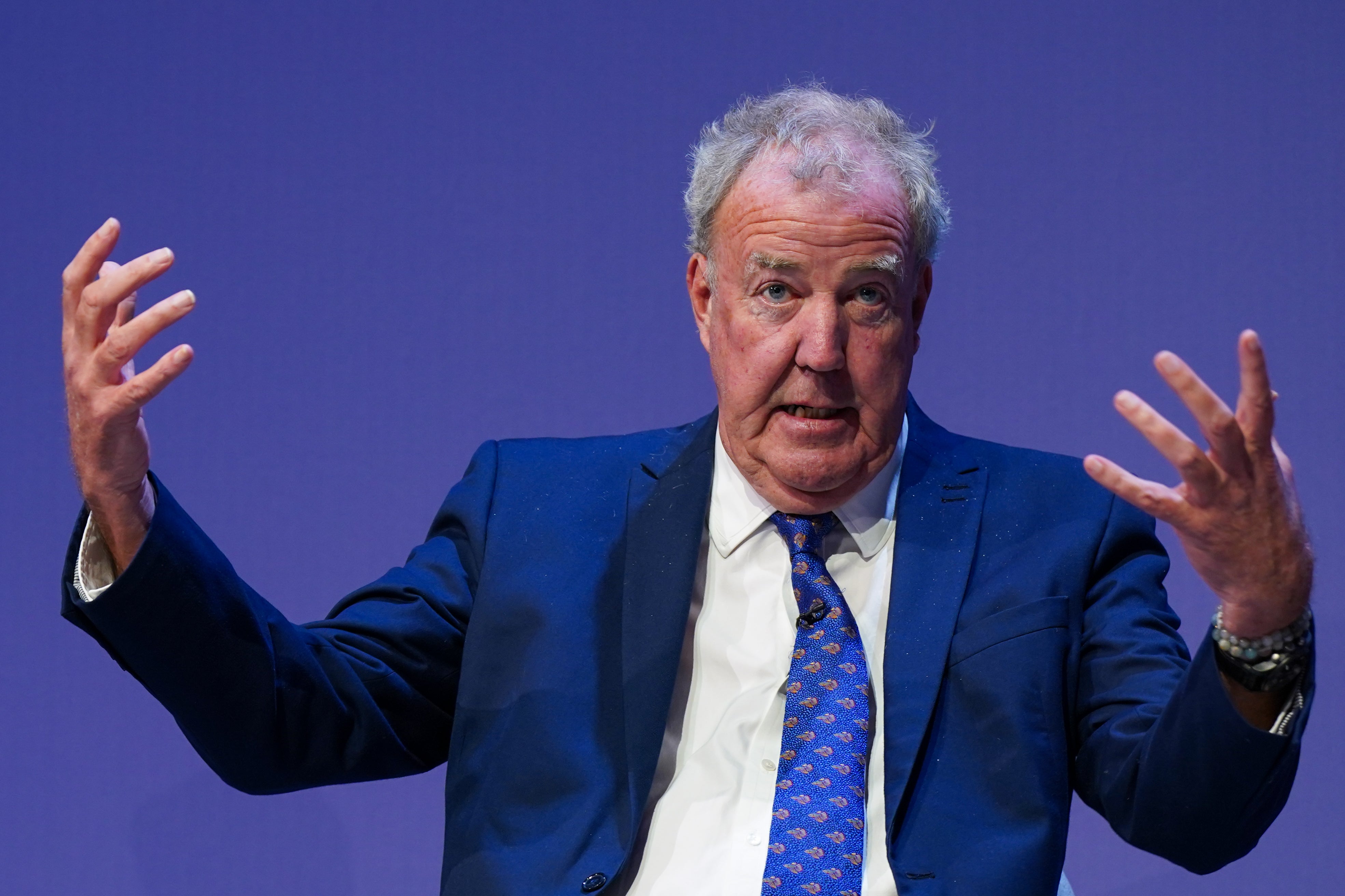 Clarkson said problems had been caused by international conflict and referenced the family farms tax policy by the Labour government