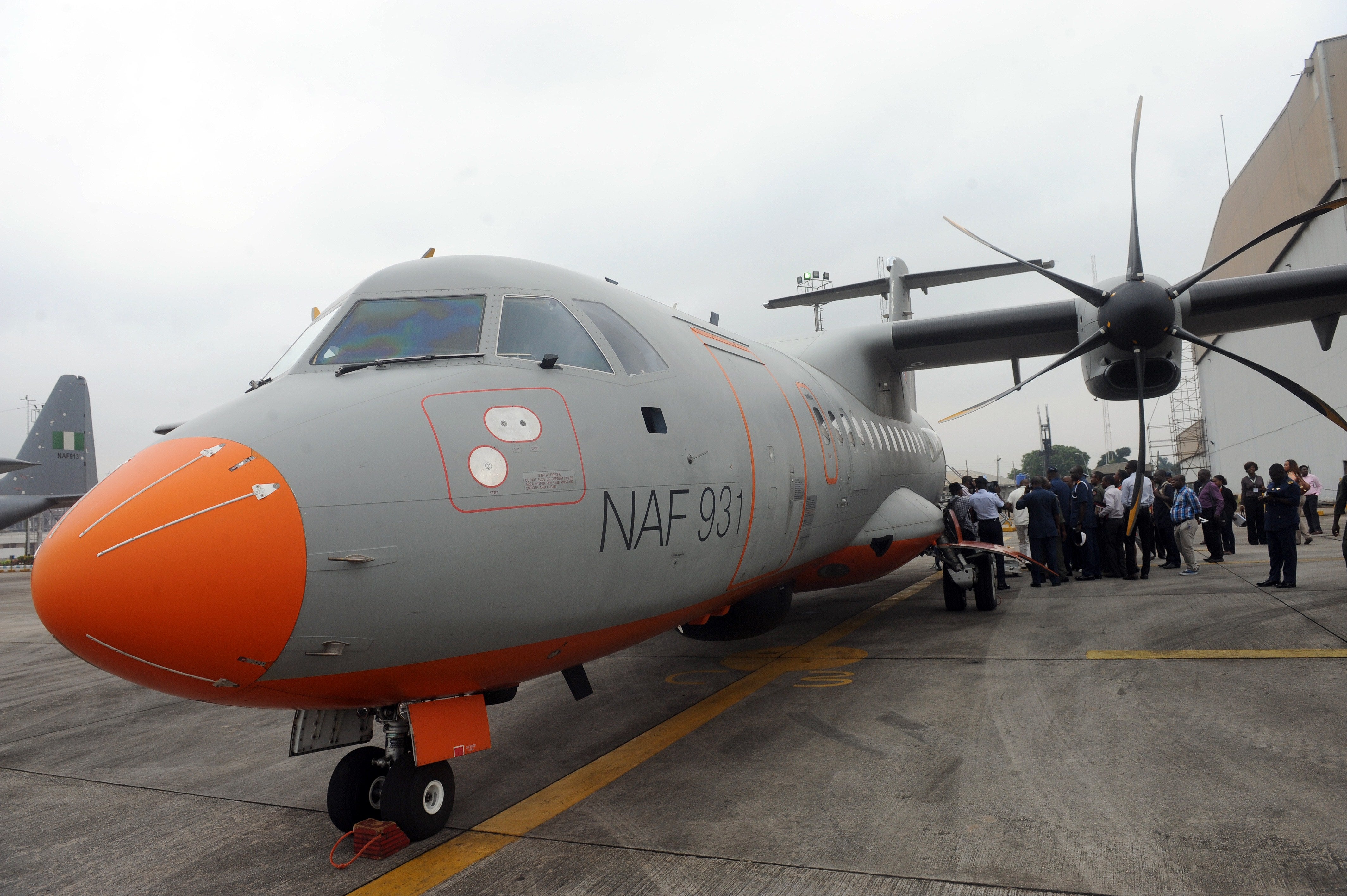 Military aircraft carrying 32 people crashes in southern Nigeria